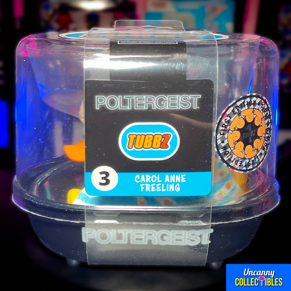 Poltergeist Carol Anne Freeling #3 Tubbz First Edition Cosplaying Duck Collectible – Horror, Numskull, 10 cm, 2024, brand new collector item, Uncanny Collectibles Dublin Ireland
