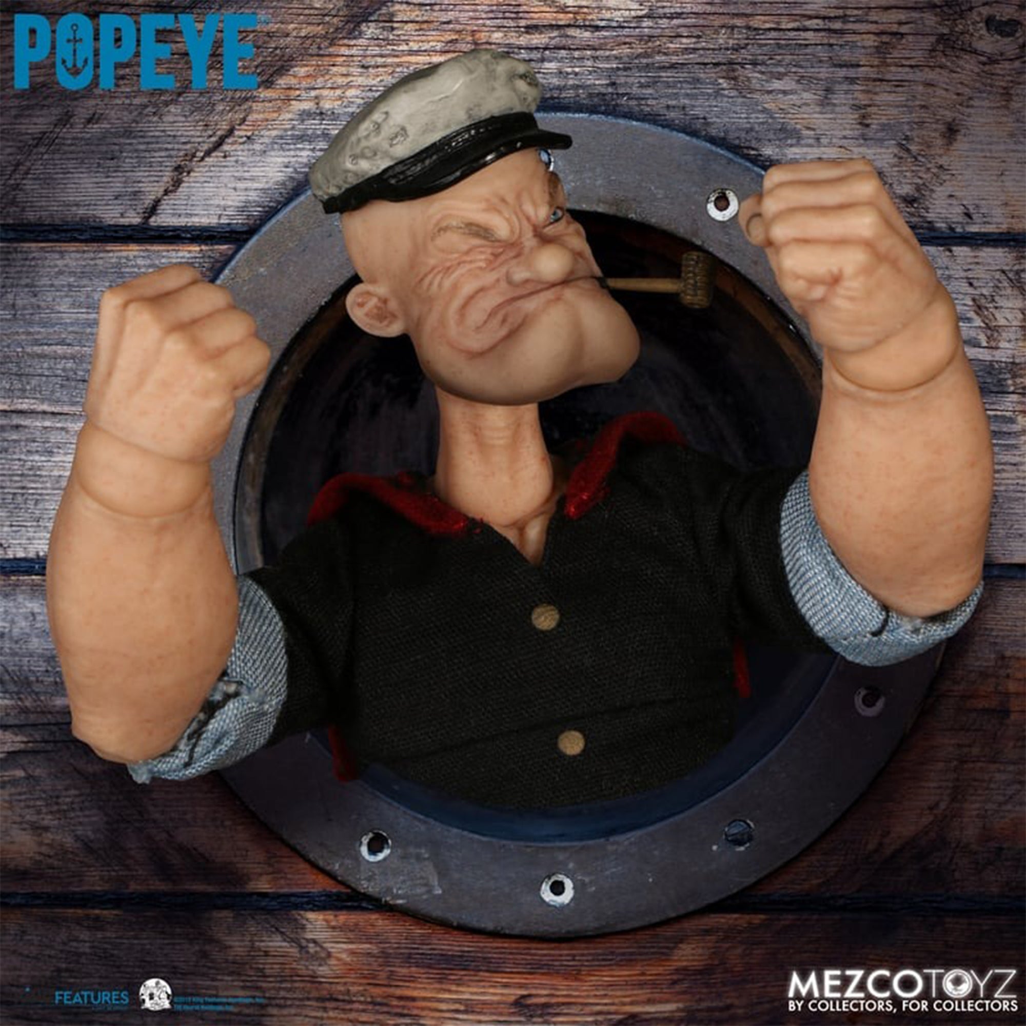 Popeye Mezco Toyz One:12 Collective Action Figure 14cm