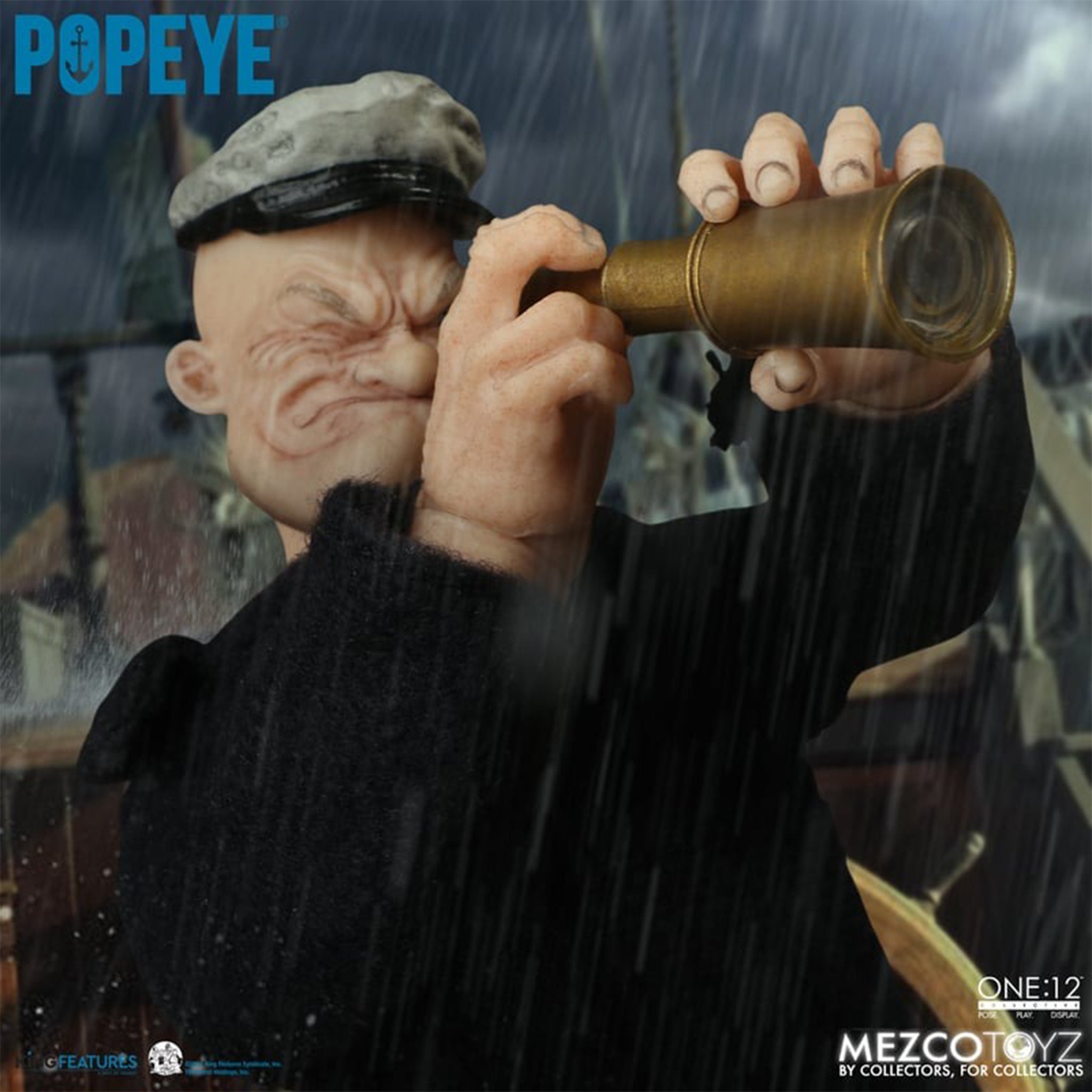 Popeye Mezco Toyz One:12 Collective Action Figure 14cm