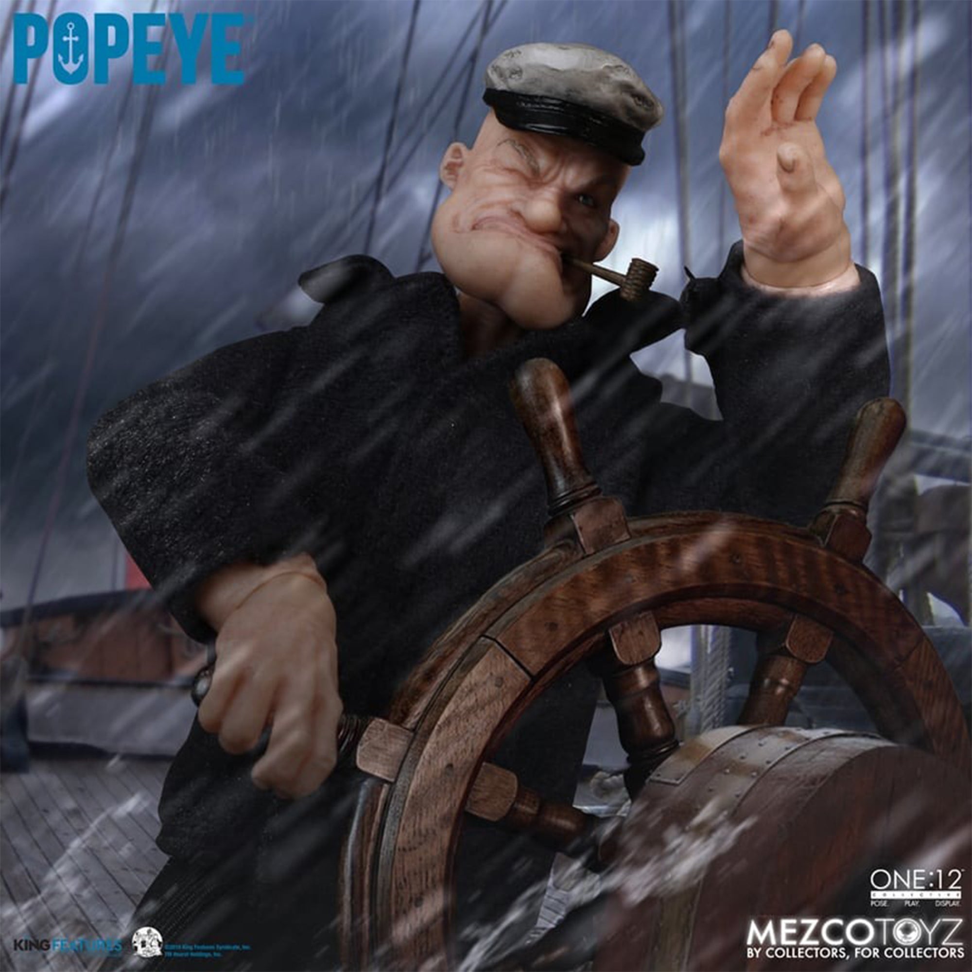 Popeye Mezco Toyz One:12 Collective Action Figure 14cm
