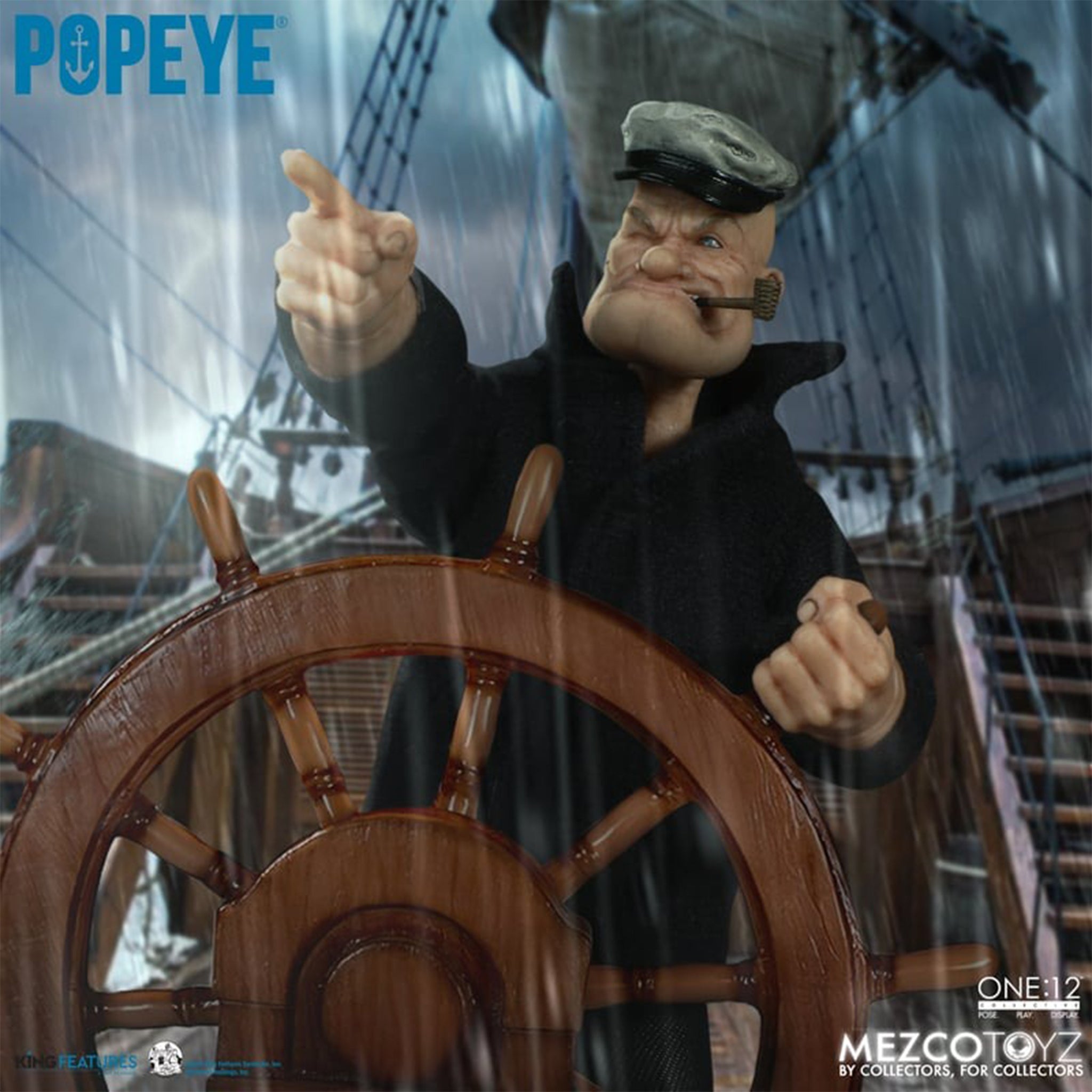 Popeye Mezco Toyz One:12 Collective Action Figure 14cm