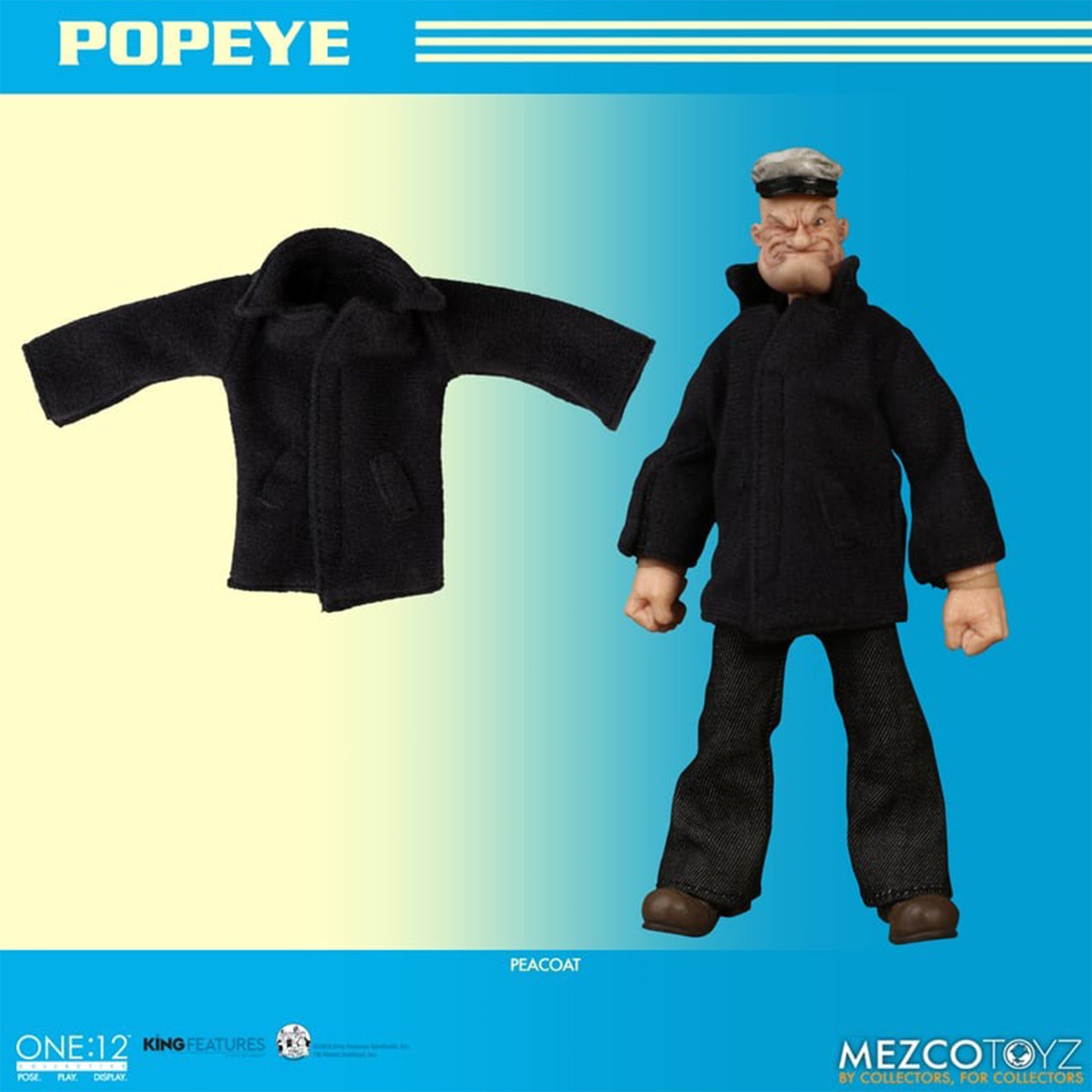 Popeye Mezco Toyz One:12 Collective Action Figure 14cm
