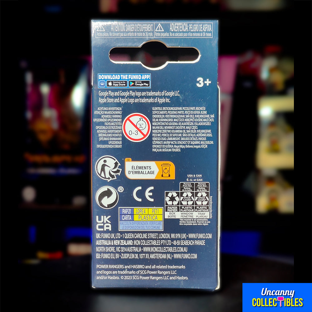 Power Rangers 30th Funko POP Vinyl Keyring – Power Rangers, Funko, 4 cm, 2020, brand new collector item, Uncanny Collectibles Dublin Ireland