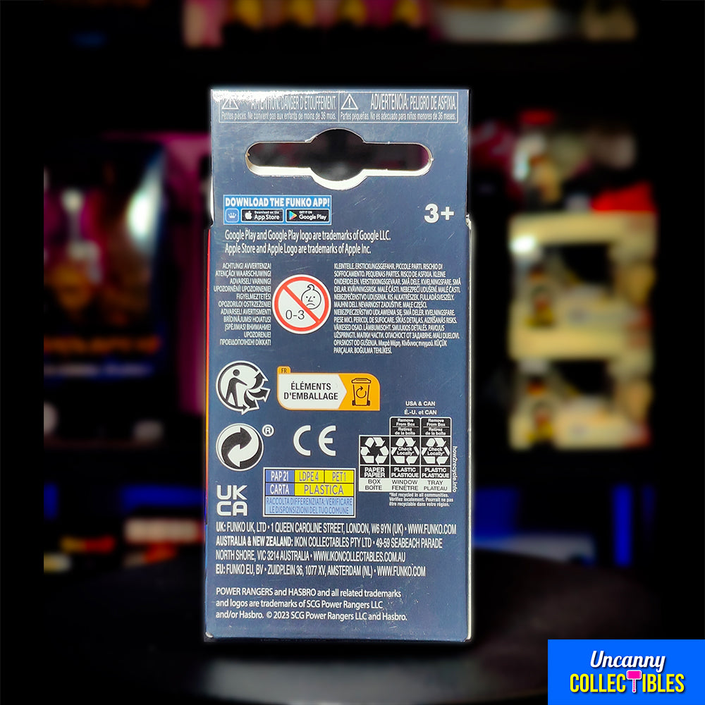 Power Rangers 30th Funko POP Vinyl Keyring – Power Rangers, Funko, 4 cm, 2020, brand new collector item, Uncanny Collectibles Dublin Ireland