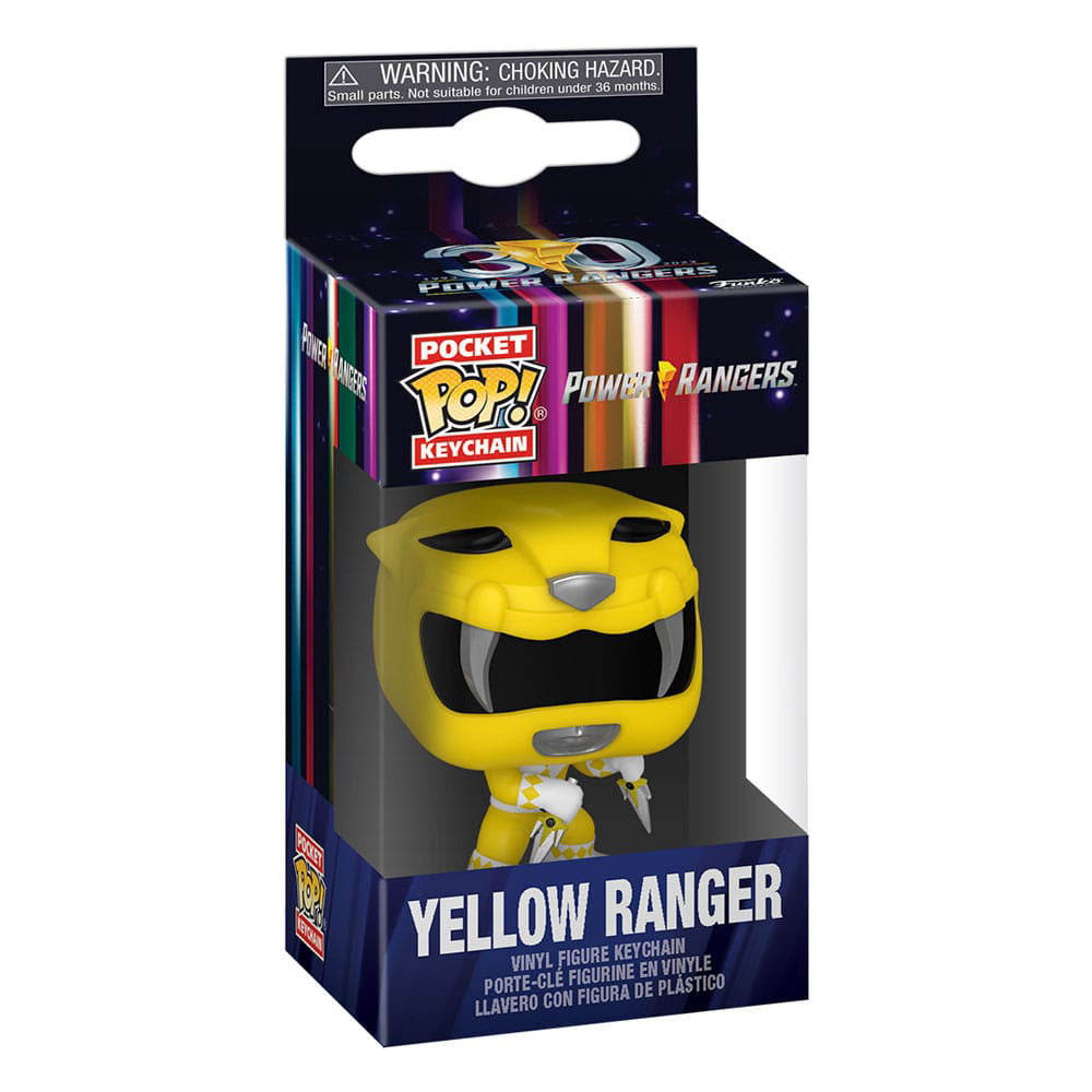 Power Rangers 30th Funko POP Vinyl Keyring – Power Rangers, Funko, 4 cm, 2020, brand new collector item, Uncanny Collectibles Dublin Ireland
