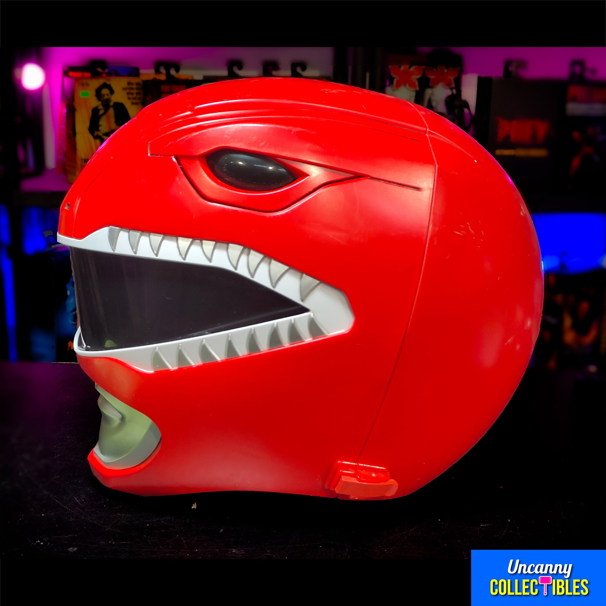 Power Rangers Lightning Collection Mighty Morphin Red Ranger 1:1 Helmet Hasbro