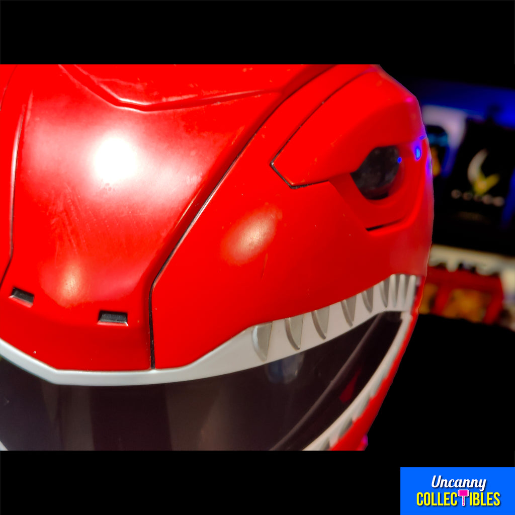 Power Rangers Lightning Collection Mighty Morphin Red Ranger 1:1 Helmet Hasbro