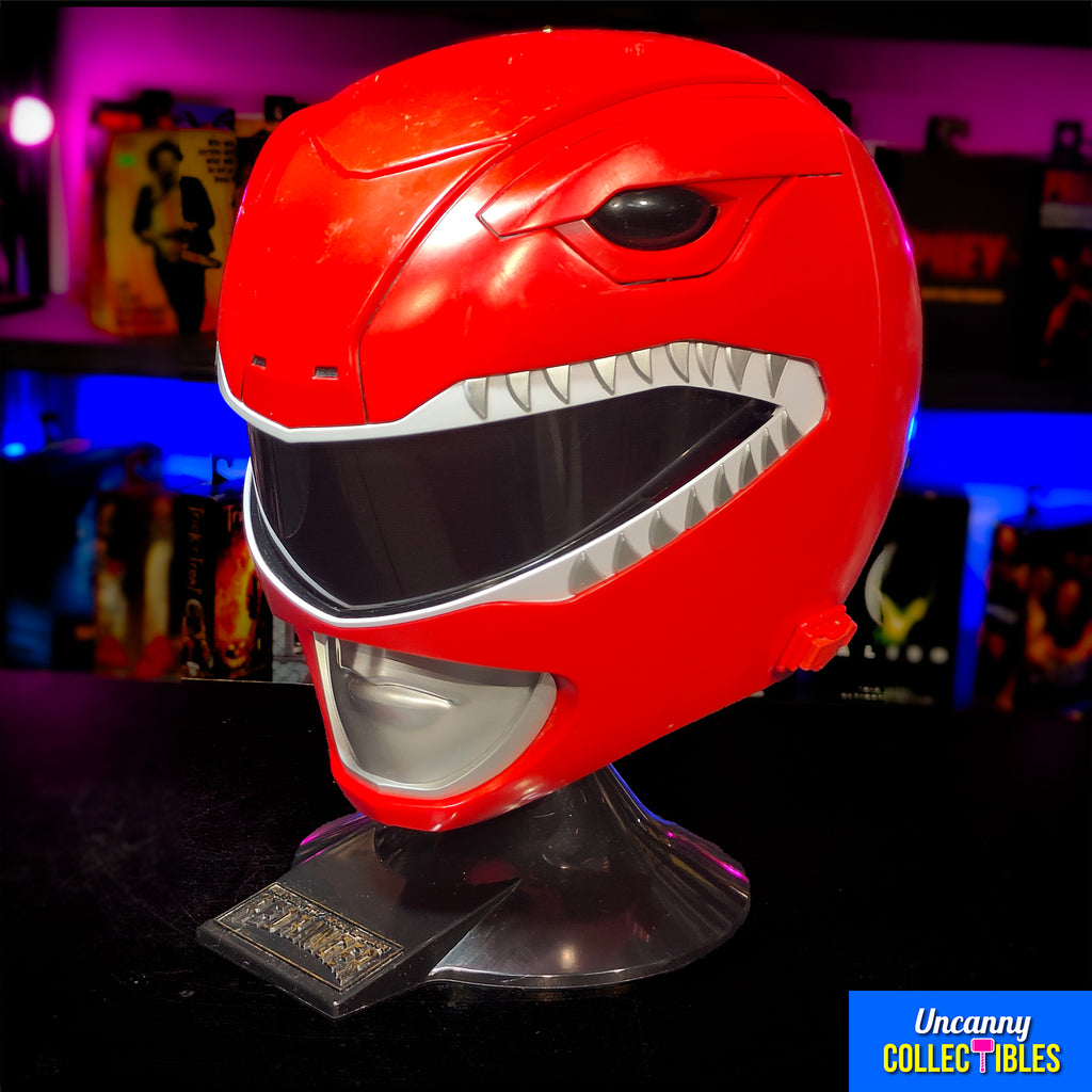 Power Rangers Lightning Collection Mighty Morphin Red Ranger 1:1 Helmet Hasbro