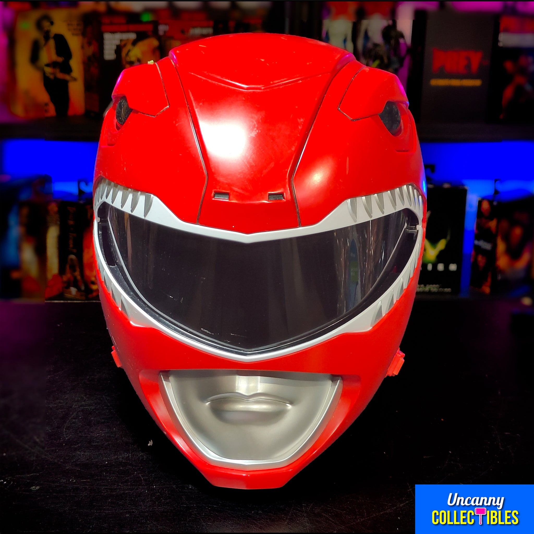 Power Rangers Lightning Collection Mighty Morphin Red Ranger 1:1 Helmet Hasbro