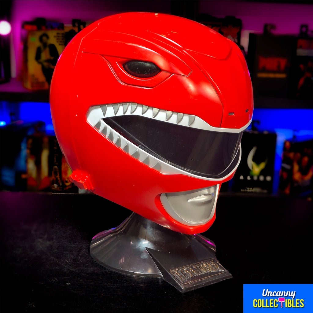 Power Rangers Lightning Collection Mighty Morphin Red Ranger 1:1 Helmet Hasbro