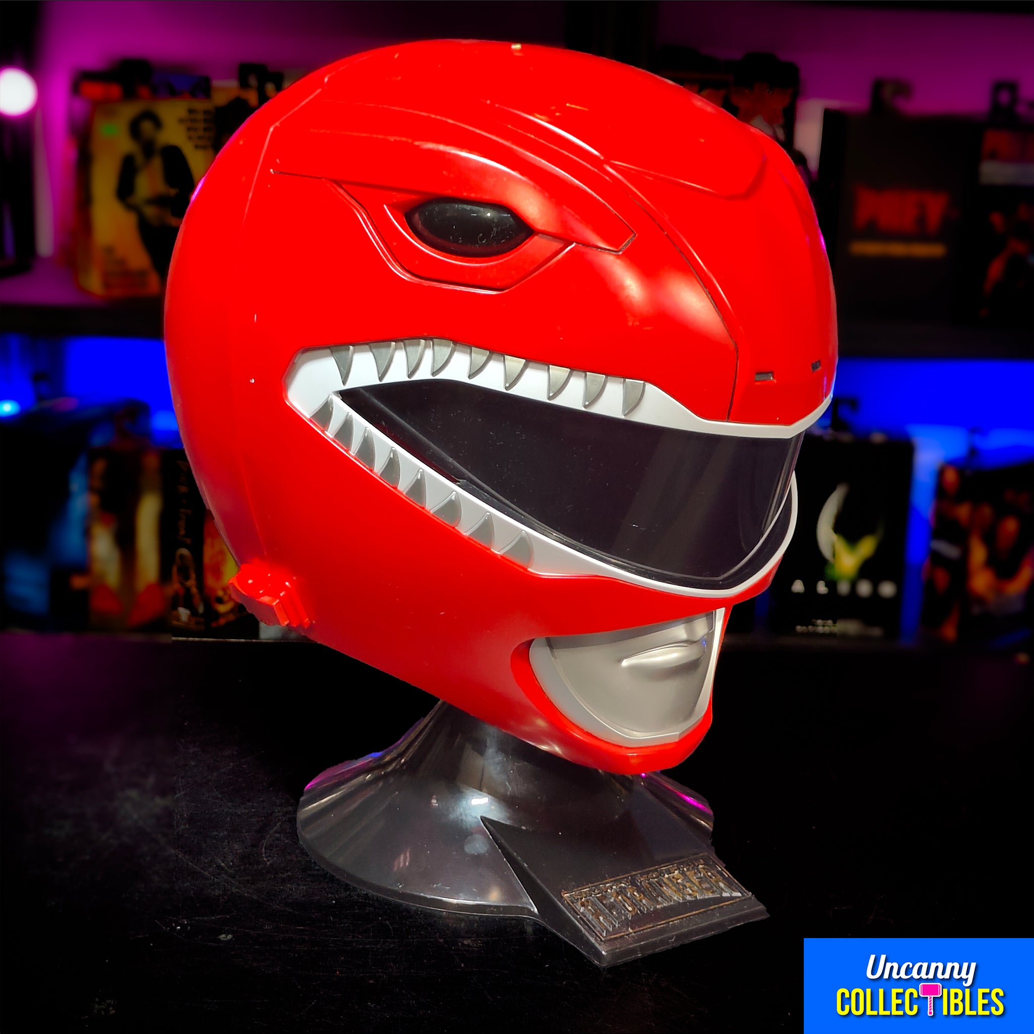 Power Rangers Lightning Collection Mighty Morphin Red Ranger 1:1 Helmet Hasbro