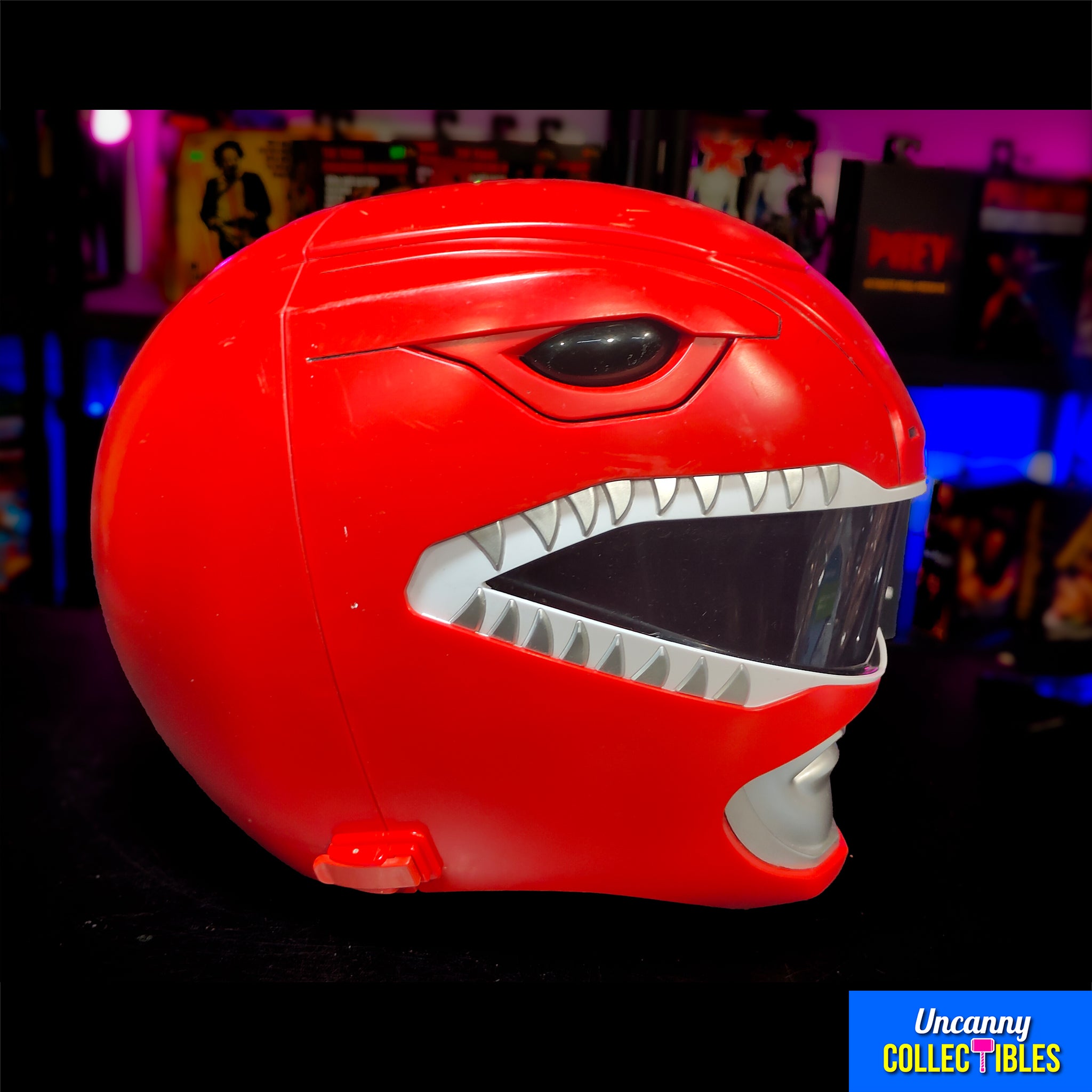 Power Rangers Lightning Collection Mighty Morphin Red Ranger 1:1 Helmet Hasbro
