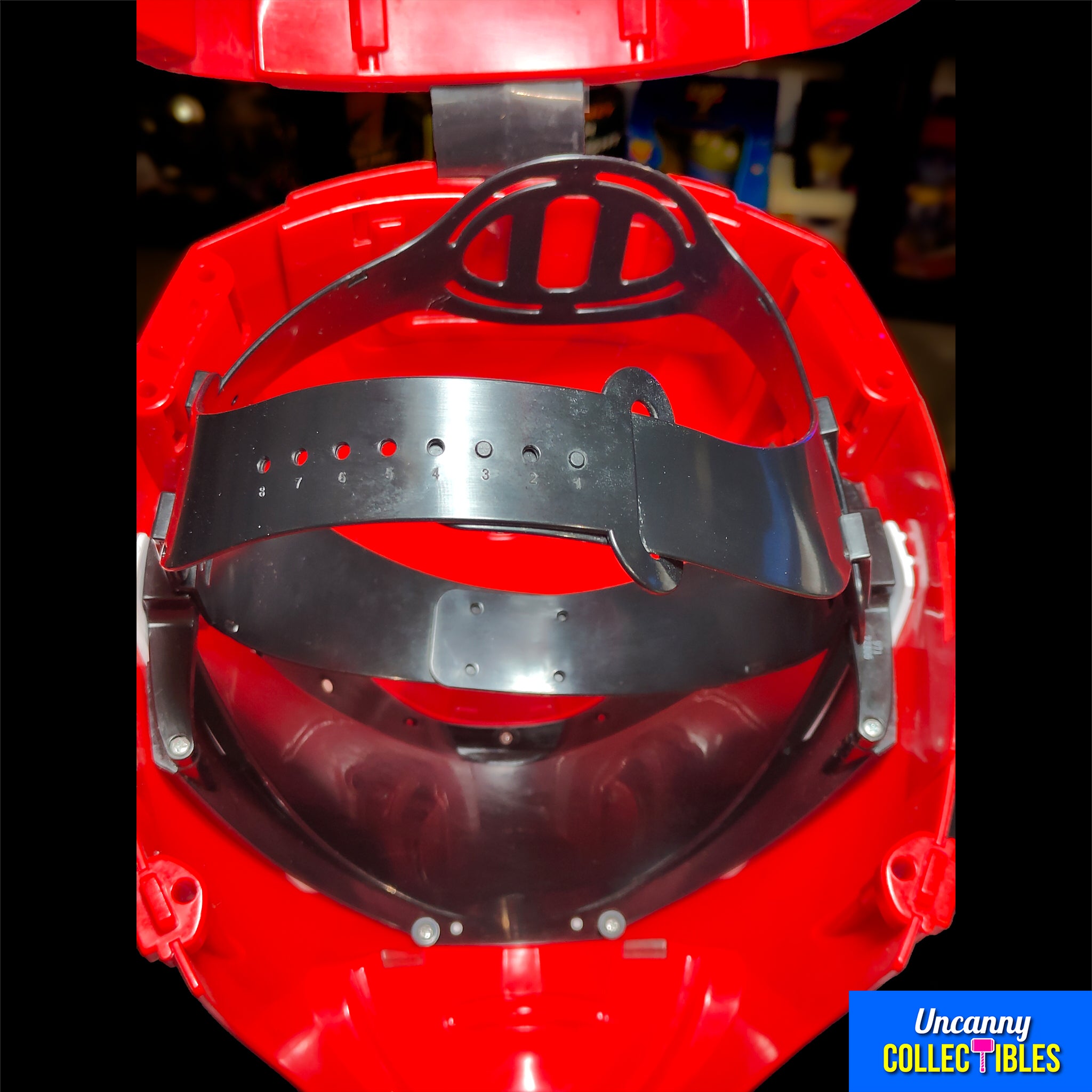 Power Rangers Lightning Collection Mighty Morphin Red Ranger 1:1 Helmet Hasbro