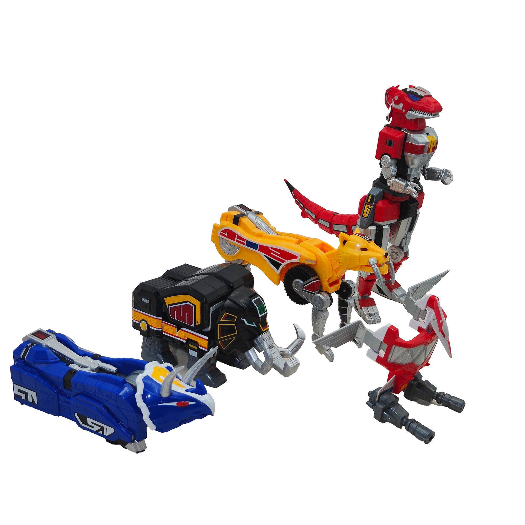 Power Rangers Lightning Collection Zord Ascension Project Mighty Morphin Dino Megazord Figure 2022 30cm – Power Rangers, Hasbro, 30 cm, 2022, pre-owned collector piece, Uncanny Collectibles Dublin Ireland