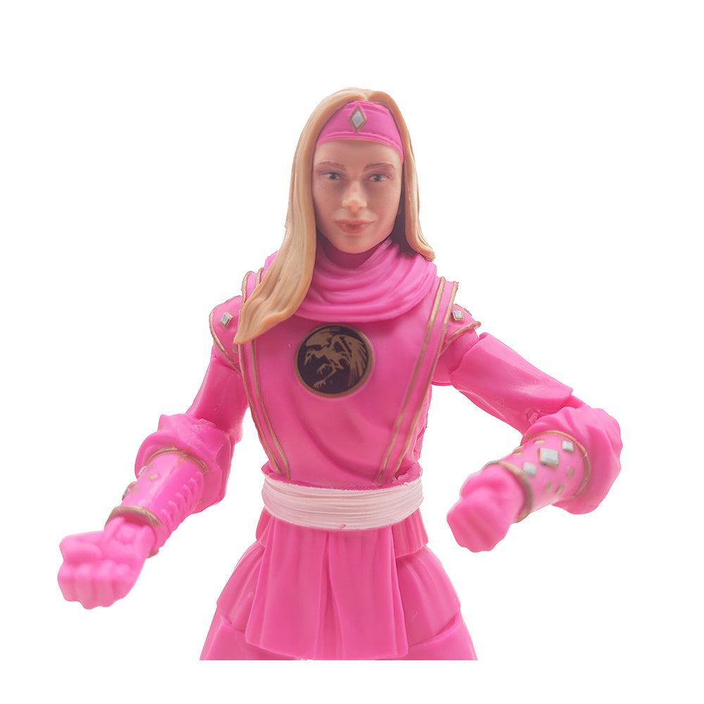 Power Rangers Lightning Mighty Morphin Ninja Pink Ranger Kat Hillard 15 cm Hasbro Action Figure 2022 – Power Rangers, Hasbro, 15 cm, 2022, pre-owned collector piece, Uncanny Collectibles Dublin Ireland