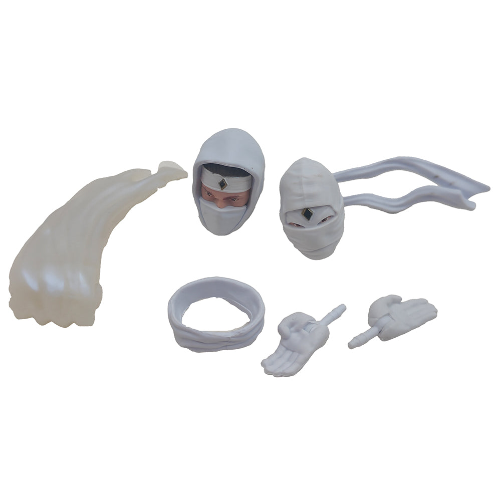 Power Rangers Lightning Mighty Morphin Ninja White Ranger 15 cm Hasbro Action Figure 2022 – Power Rangers, Hasbro, 15 cm, 2022, pre-owned collector piece, Uncanny Collectibles Dublin Ireland