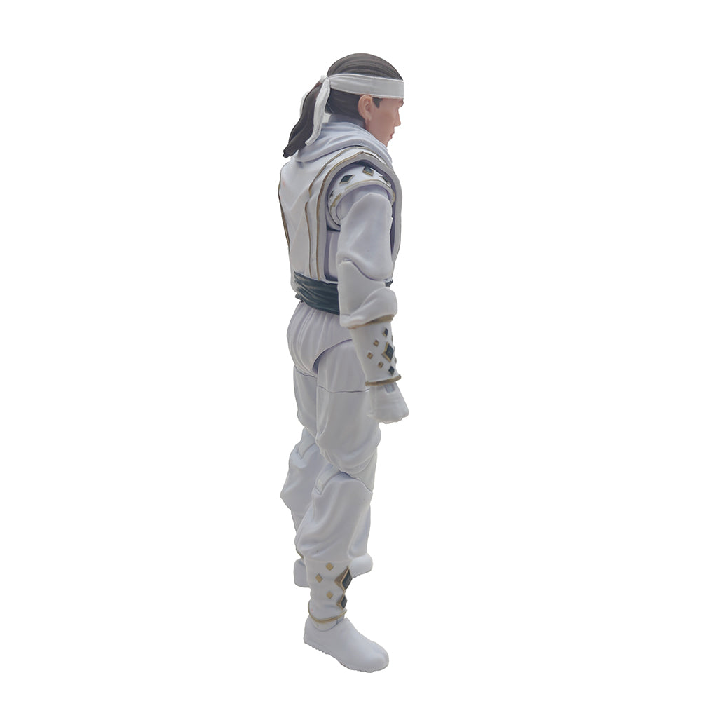 Power Rangers Lightning Mighty Morphin Ninja White Ranger 15 cm Hasbro Action Figure 2022 – Power Rangers, Hasbro, 15 cm, 2022, pre-owned collector piece, Uncanny Collectibles Dublin Ireland