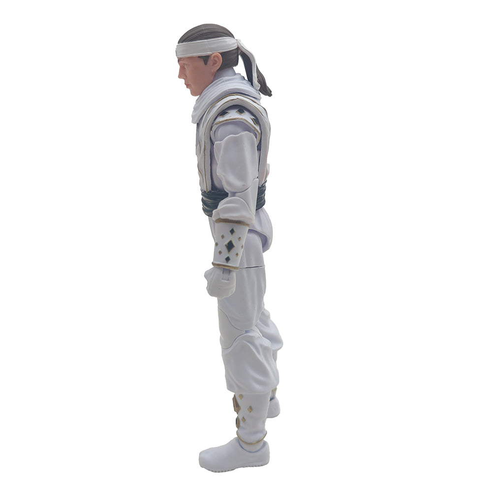 Power Rangers Lightning Mighty Morphin Ninja White Ranger 15 cm Hasbro Action Figure 2022 – Power Rangers, Hasbro, 15 cm, 2022, pre-owned collector piece, Uncanny Collectibles Dublin Ireland