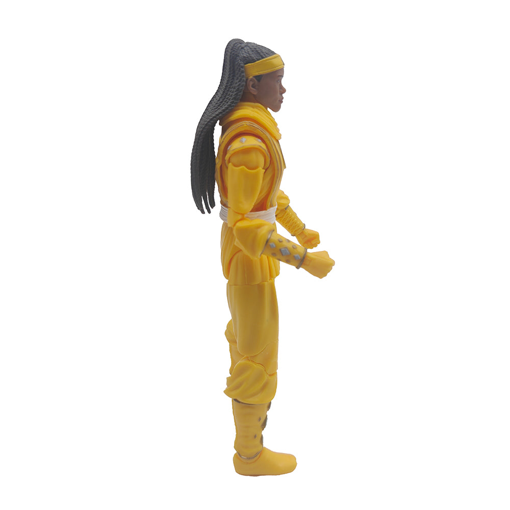 Buy Power Rangers Lightning Mighty Morphin Ninja Yellow Ranger 15 Cm Hasbro Action Figure 2022 collectible online at Uncanny Collectibles