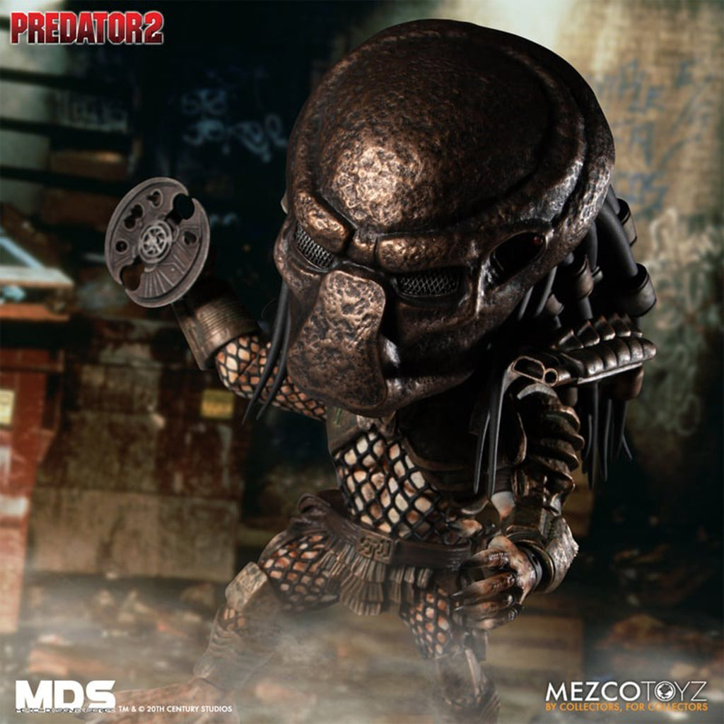 Predator 2 City Hunter Mezco Designer Series Deluxe Action Figure 15cm – Predator, Mezco Toyz, 15 cm, brand new collector item, Uncanny Collectibles Dublin Ireland