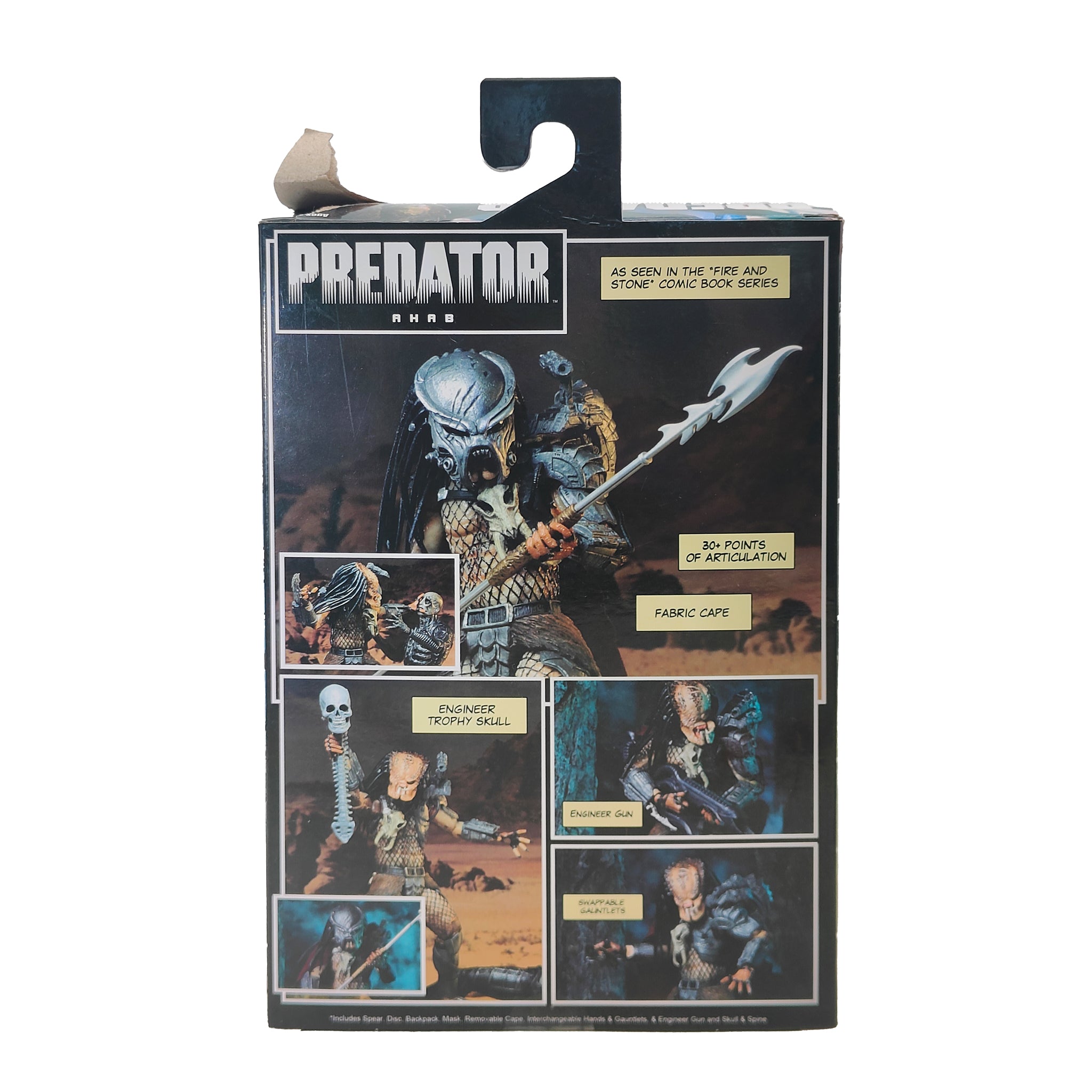 Predator Ahab Fire and Stone Ultimate NECA Action Figure - Used