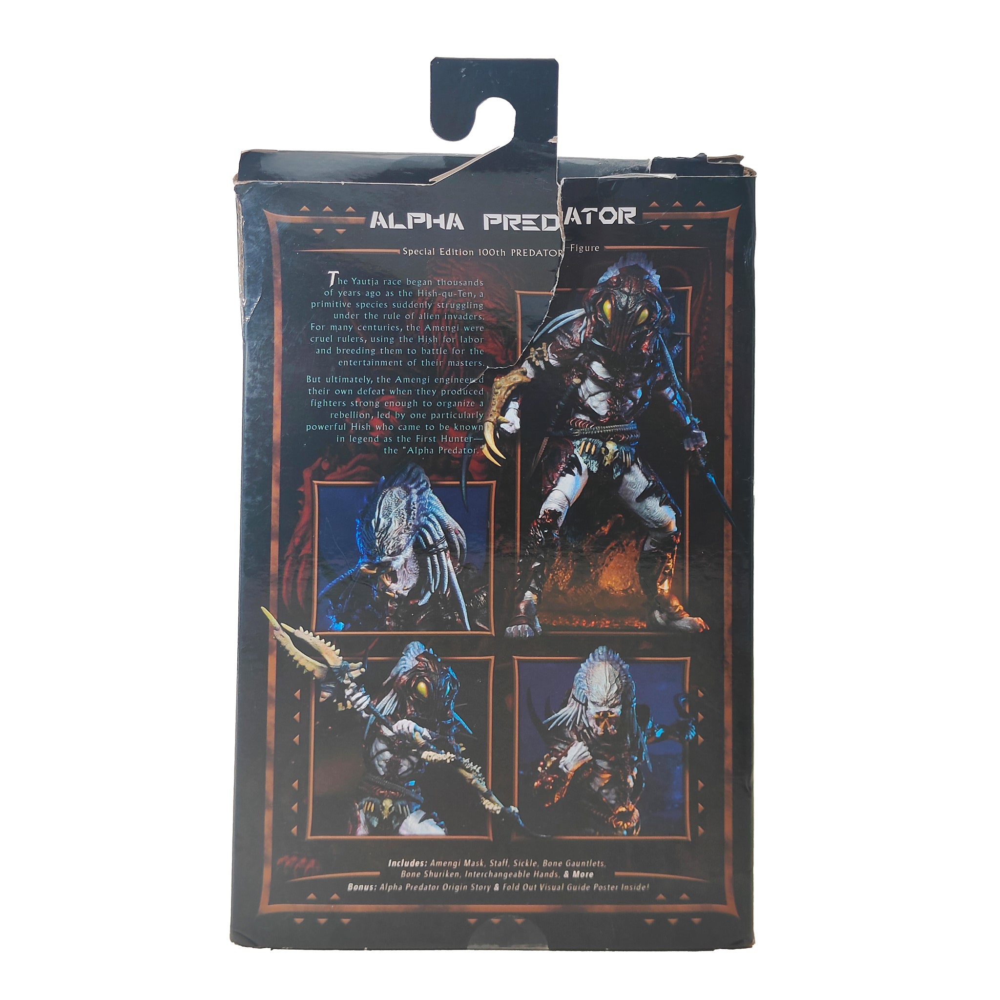 Predator Alpha Predator 100th Edition Ultimate NECA Figure - Used
