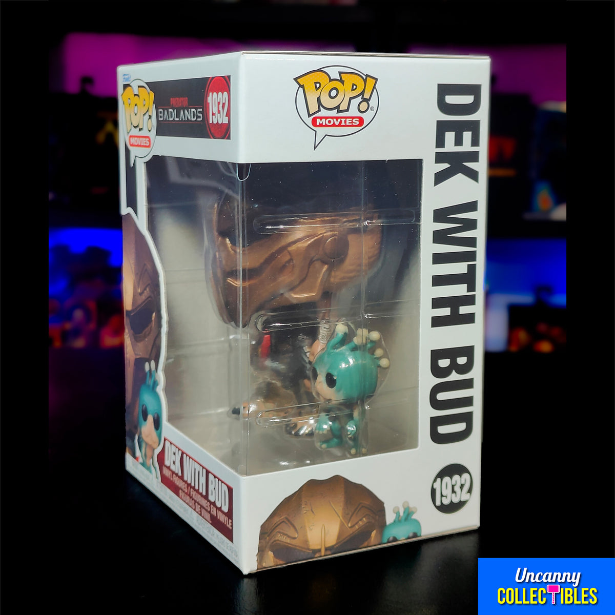 Predator Badlands Dek with Bud Funko Pop and Buddy 1932 Vinyl Figure