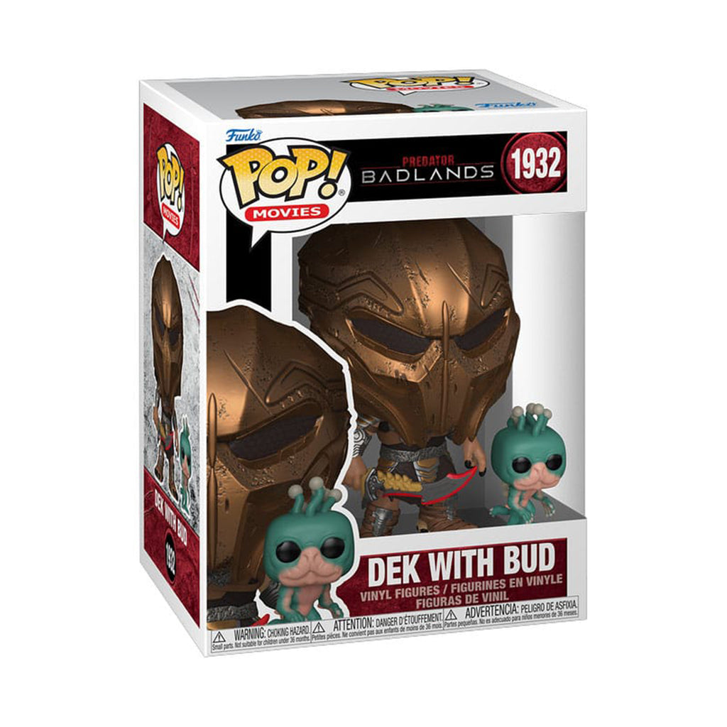 Predator Badlands Dek with Bud Funko Pop and Buddy 1932 Vinyl Figure