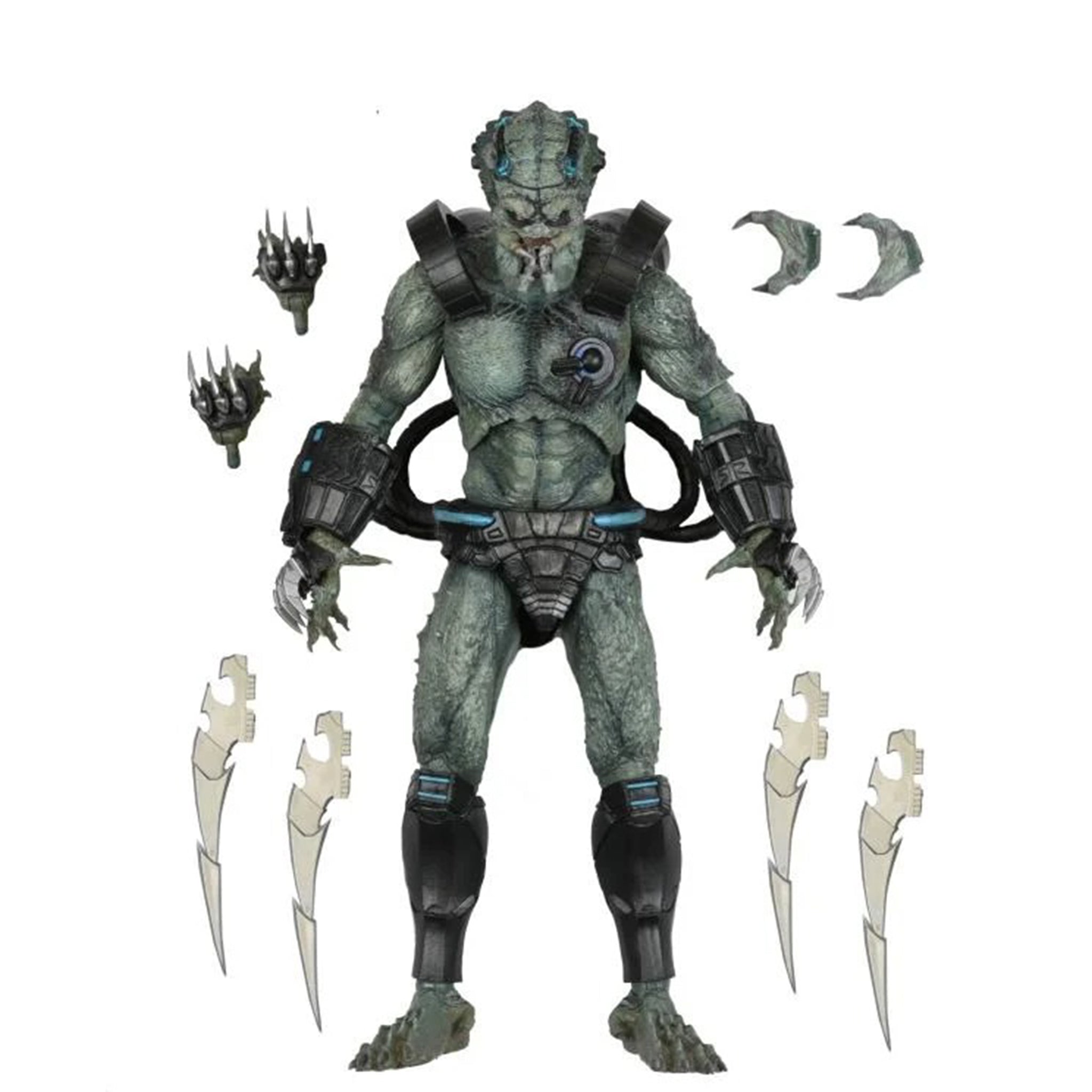 NECA Predator Concrete Jungle Deluxe Ultimate Stone Heart Predator Action Figure 25cm