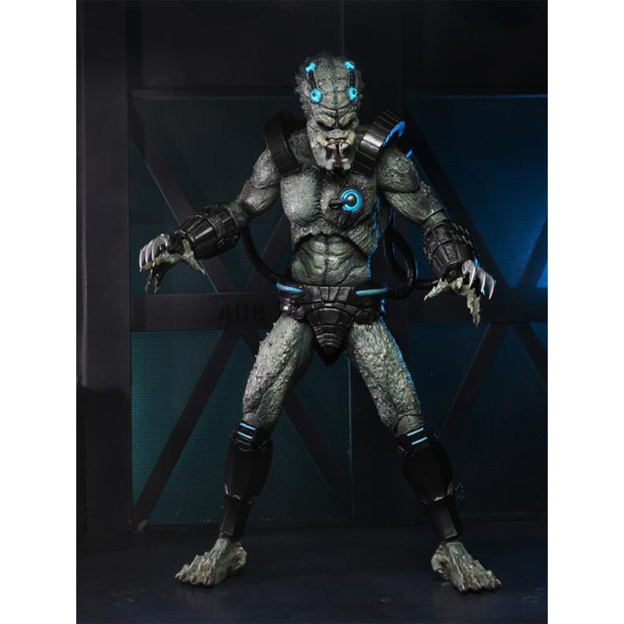 NECA Predator Concrete Jungle Deluxe Ultimate Stone Heart Predator Action Figure 25cm