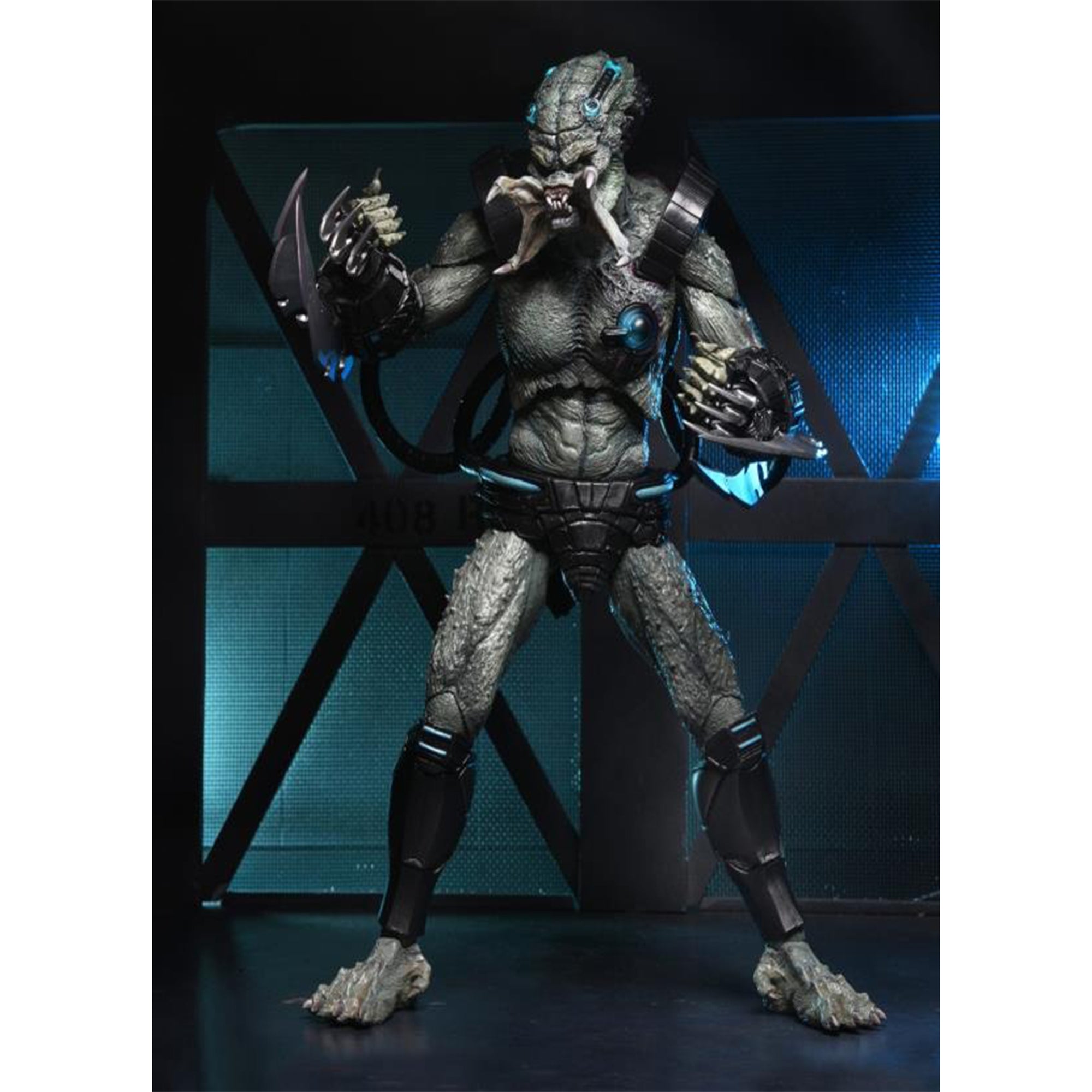 NECA Predator Concrete Jungle Deluxe Ultimate Stone Heart Predator Action Figure 25cm
