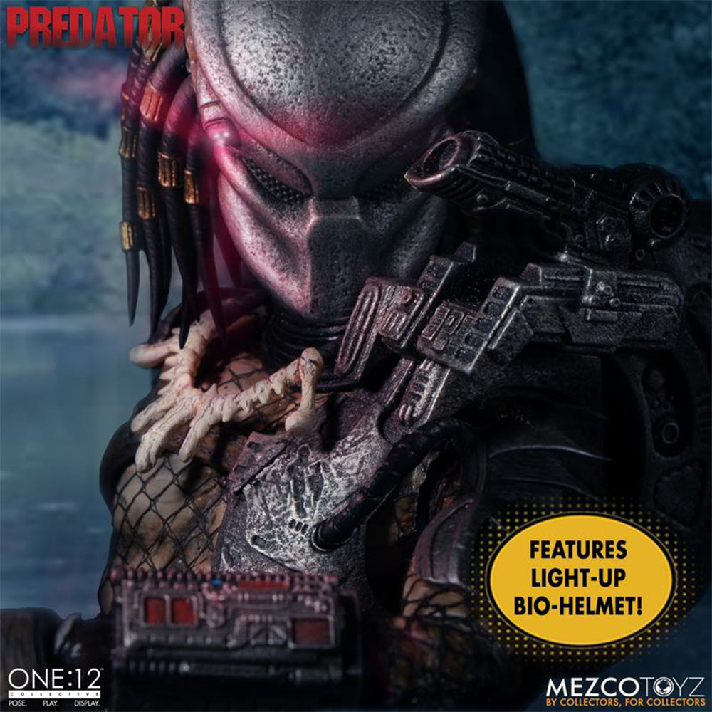 Predator Mezco Toyz One:12 Collective Deluxe Edition Action Figure 20cm – Predator, Mezco Toyz, 20 cm, brand new collector item, Uncanny Collectibles Dublin Ireland