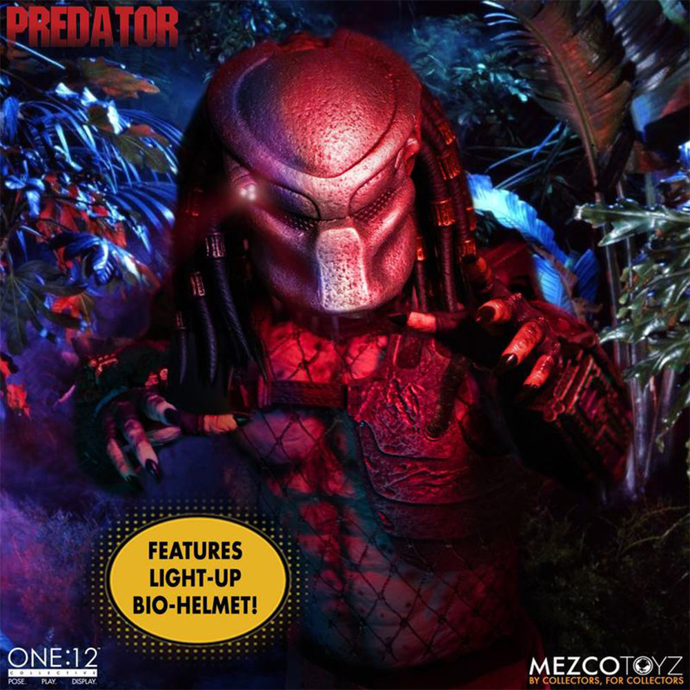 Predator Mezco Toyz One:12 Collective Deluxe Edition Action Figure 20cm – Predator, Mezco Toyz, 20 cm, brand new collector item, Uncanny Collectibles Dublin Ireland