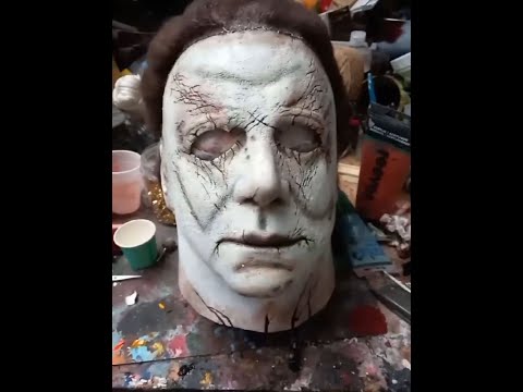 Halloween 2018 Michael Myers Trick or Treat Studios Full Head Latex Mask With Custom Paint Rehaul