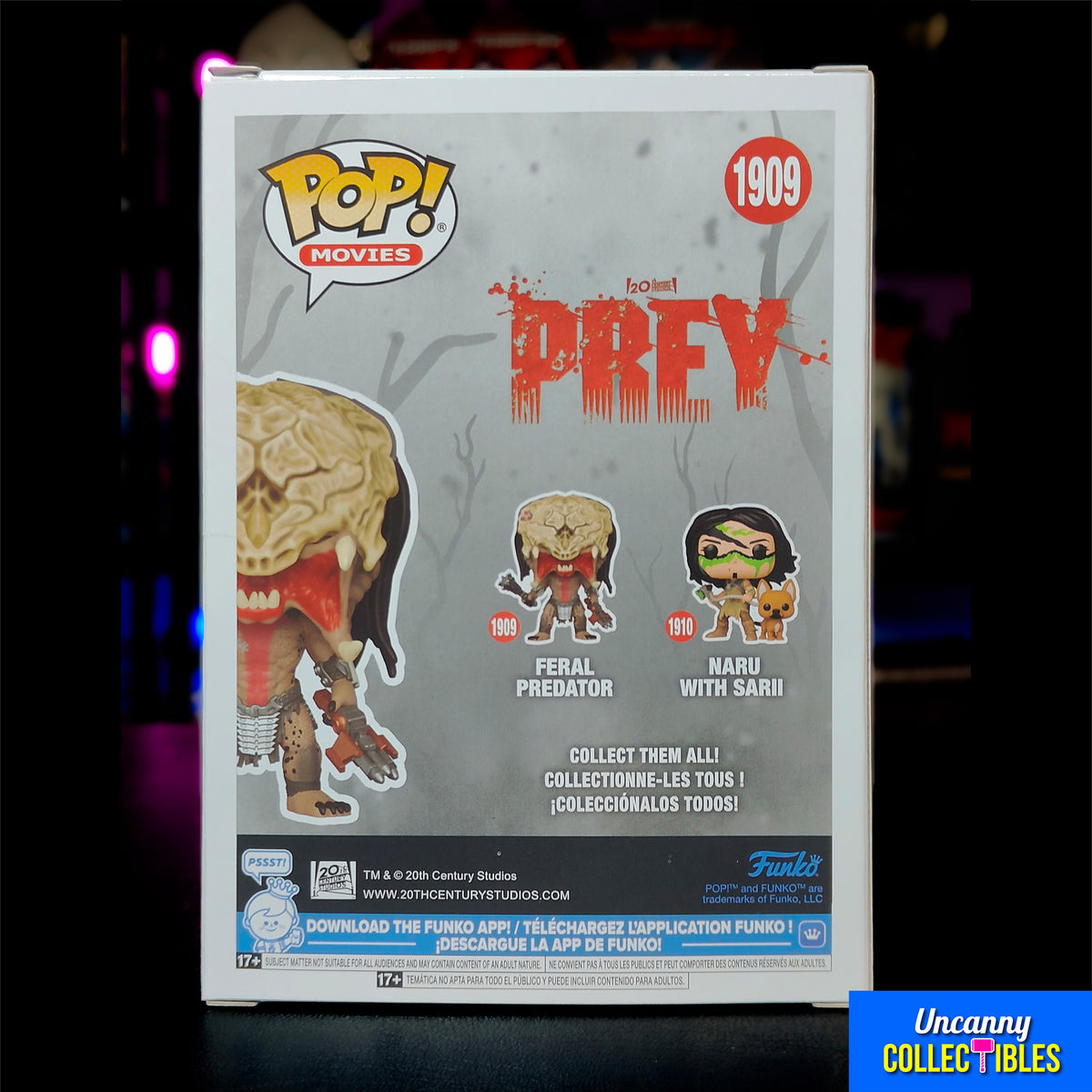 Prey Feral Predator Funko Pop 1909 Vinyl Figure