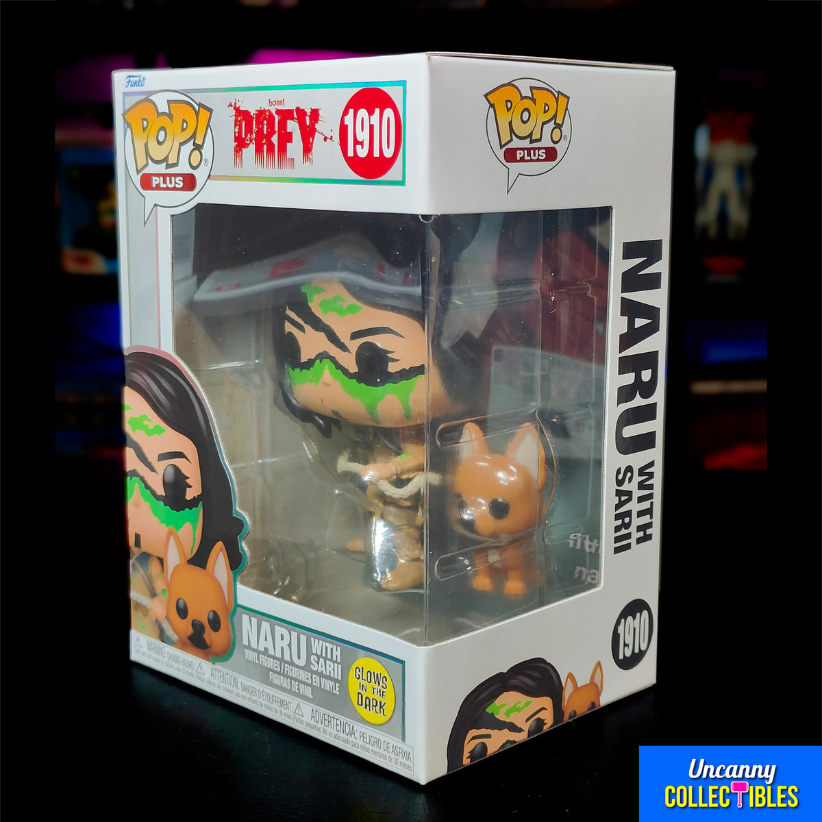 Prey Naru with Sarii Glow in the Dark Funko Pop Plus 1910 Vinyl Figure