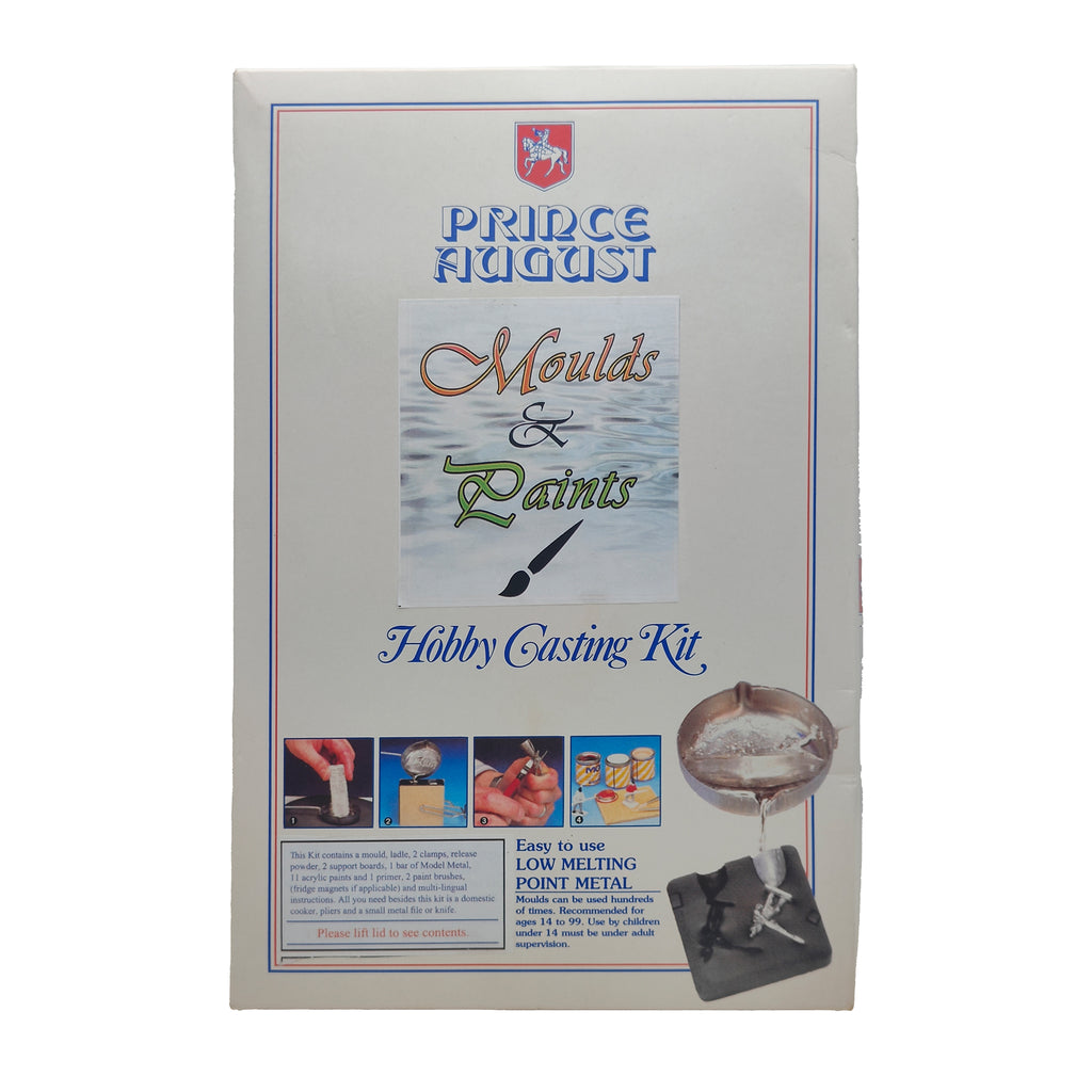 Prince August Moulds And Paints Hobby Casting Kit Plus Child Angel With Star And Model Metal – Military, Vintage Brands, -, -, pre-owned collector piece, Uncanny Collectibles Dublin Ireland