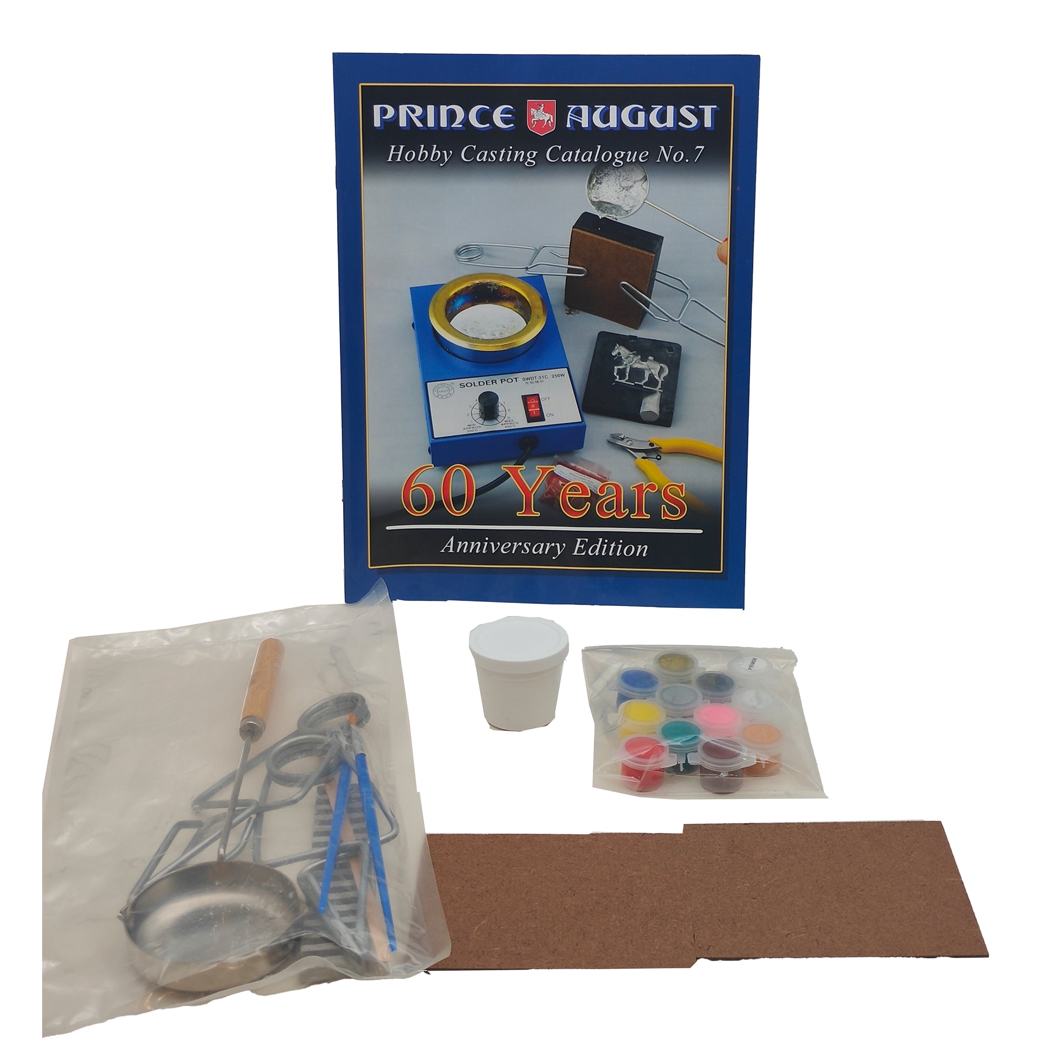 Prince August Moulds And Paints Hobby Casting Kit Plus Child Angel With Star And Model Metal – Military, Vintage Brands, -, -, pre-owned collector piece, Uncanny Collectibles Dublin Ireland