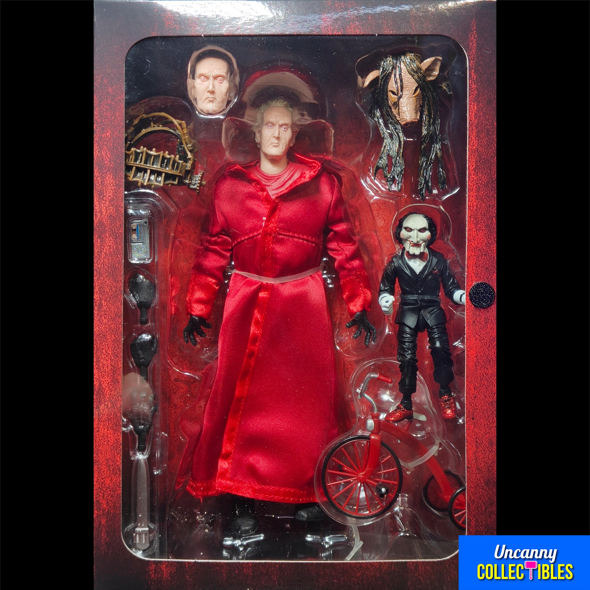 NECA Saw Ultimate Jigsaw Killer Action Figure 18cm – Saw, NECA, 18 cm, brand new collector item, Uncanny Collectibles Dublin Ireland