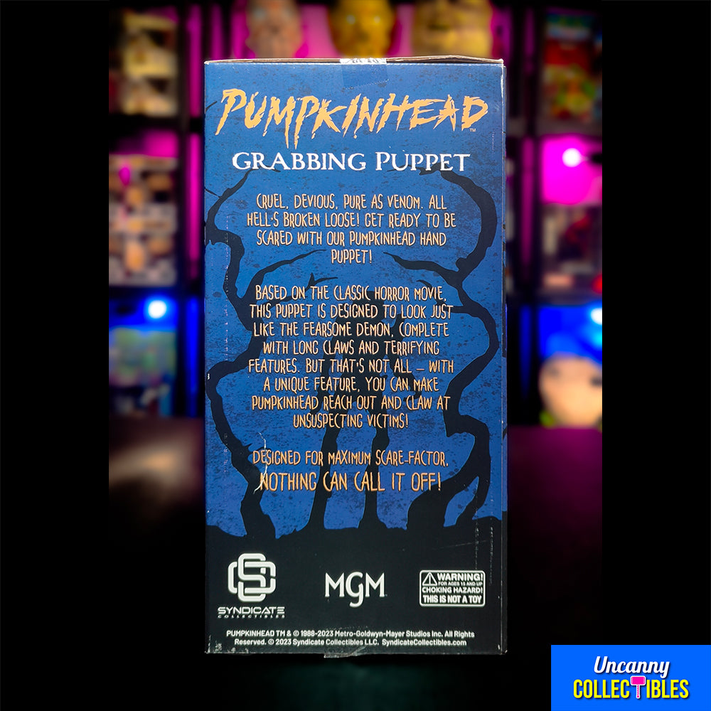 Syndicate Collectibles Pumpkinhead Horror Reachers Boxing Puppet 33cm – Horror, Syndicate Collectibles, 33 cm, 2024, pre-owned collector piece, Uncanny Collectibles Dublin Ireland