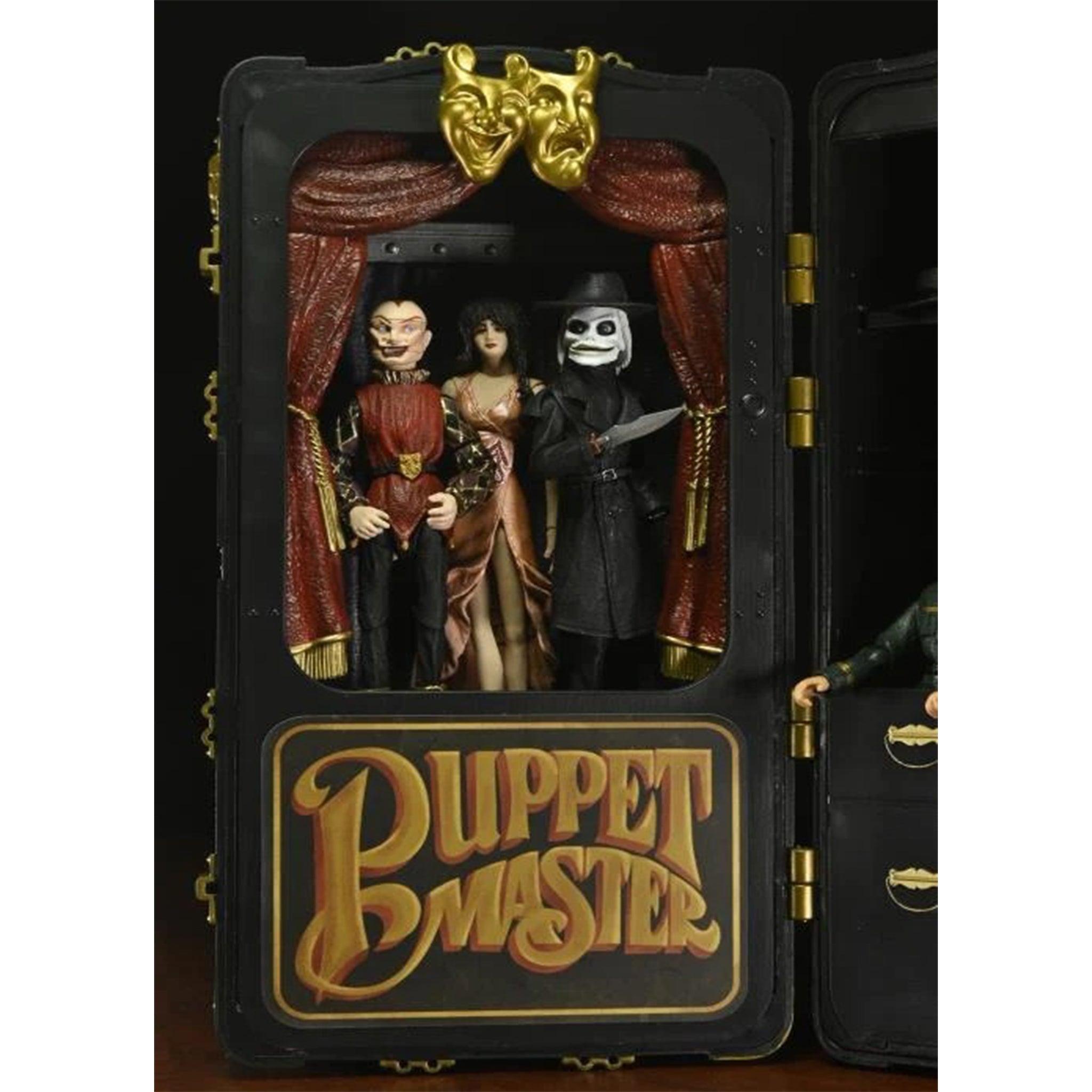 NECA Puppet Master Toulons Puppet Case And Leech Woman Action Figure 2 Pack – Horror, NECA, 10 cm, brand new collector item, Uncanny Collectibles Dublin Ireland