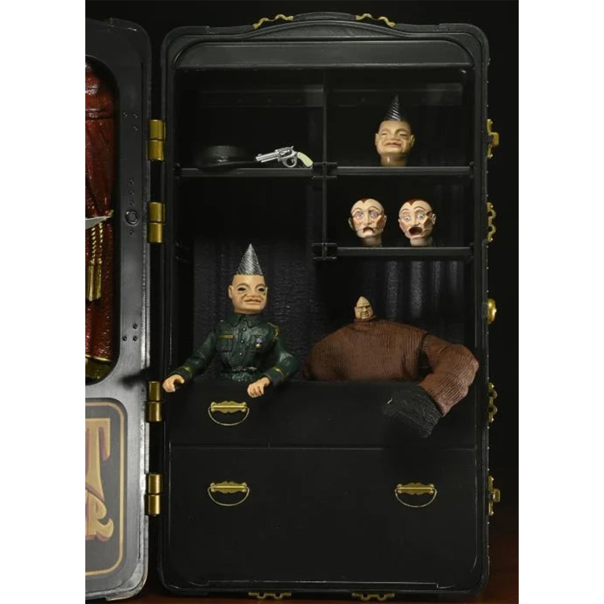 NECA Puppet Master Toulons Puppet Case And Leech Woman Action Figure 2 Pack – Horror, NECA, 10 cm, brand new collector item, Uncanny Collectibles Dublin Ireland