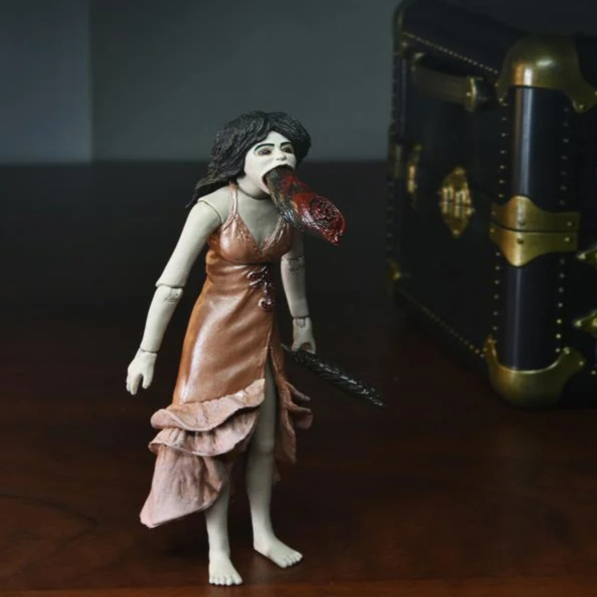 NECA Puppet Master Toulons Puppet Case And Leech Woman Action Figure 2 Pack