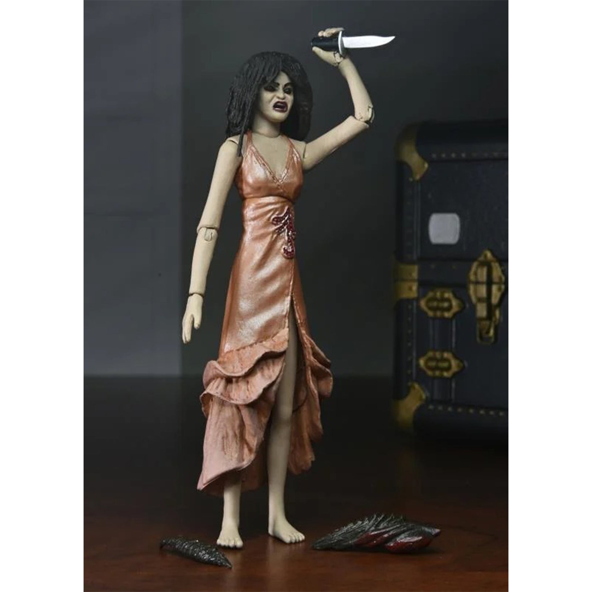 NECA Puppet Master Toulons Puppet Case And Leech Woman Action Figure 2 Pack