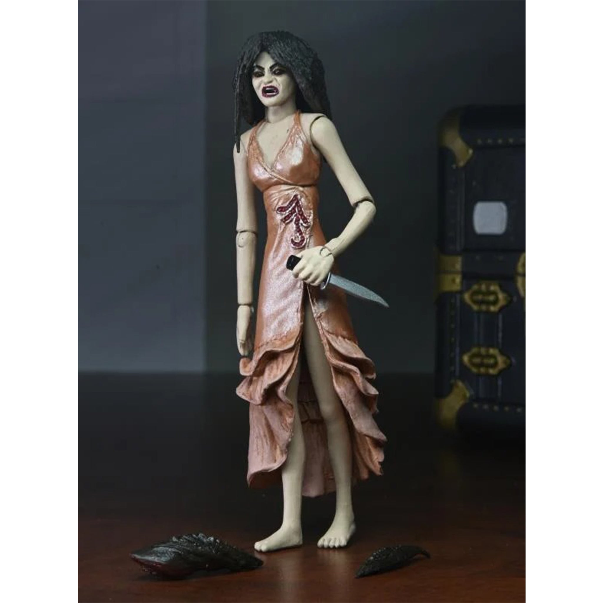 NECA Puppet Master Toulons Puppet Case And Leech Woman Action Figure 2 Pack