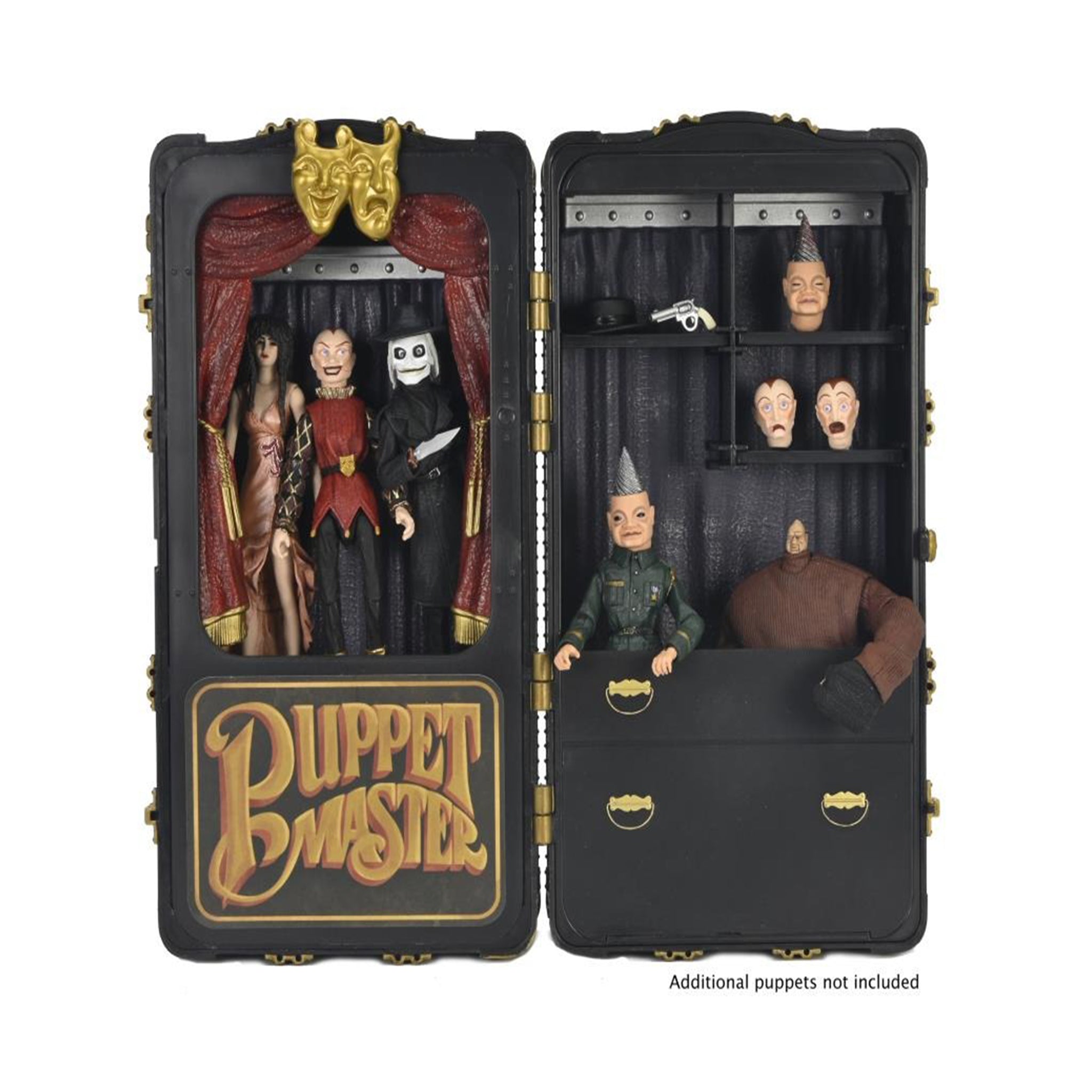 NECA Puppet Master Toulons Puppet Case And Leech Woman Action Figure 2 Pack – Horror, NECA, 10 cm, brand new collector item, Uncanny Collectibles Dublin Ireland