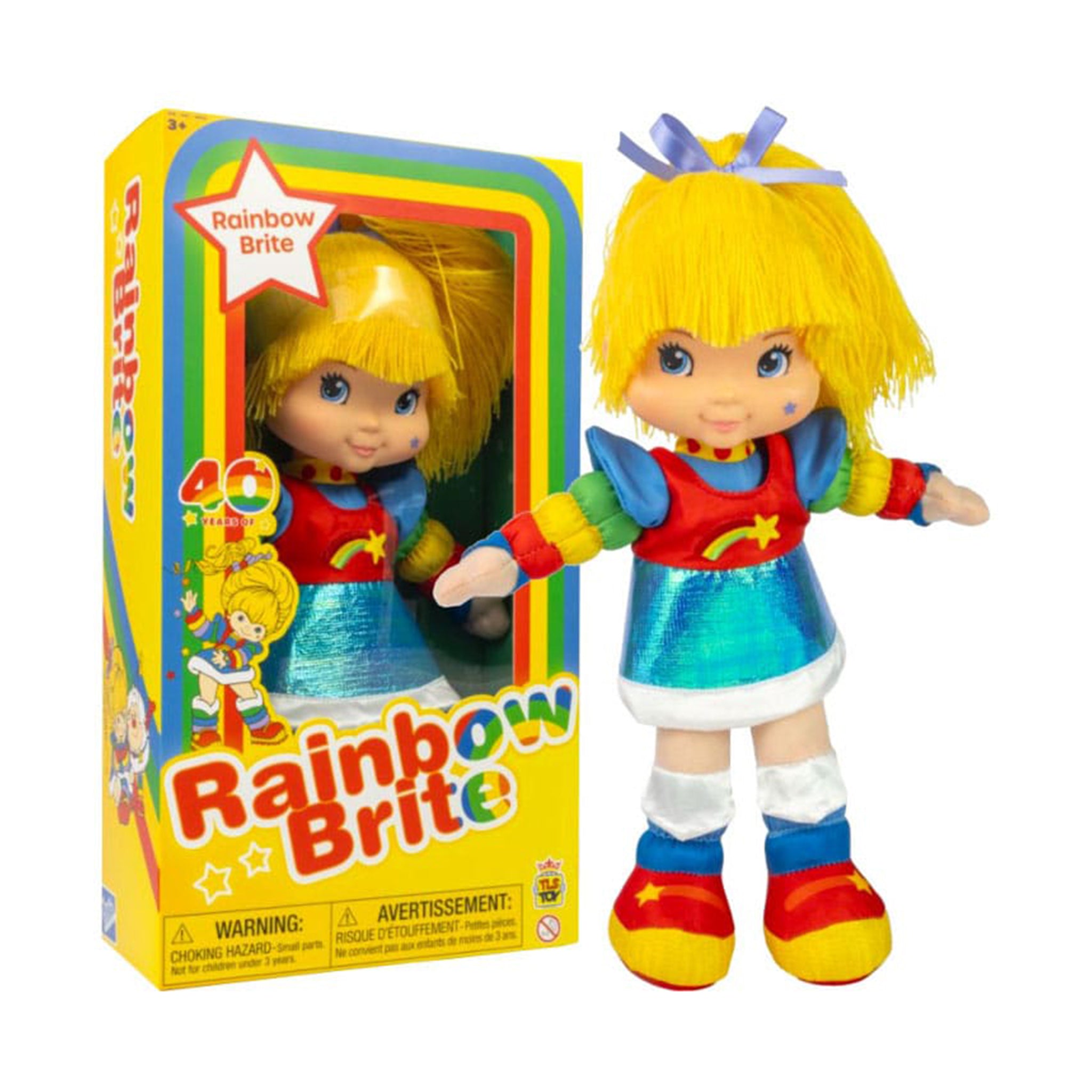 Rainbow Brite Rag Doll 40th Anniversary The Loyal Subjects 36cm 2025