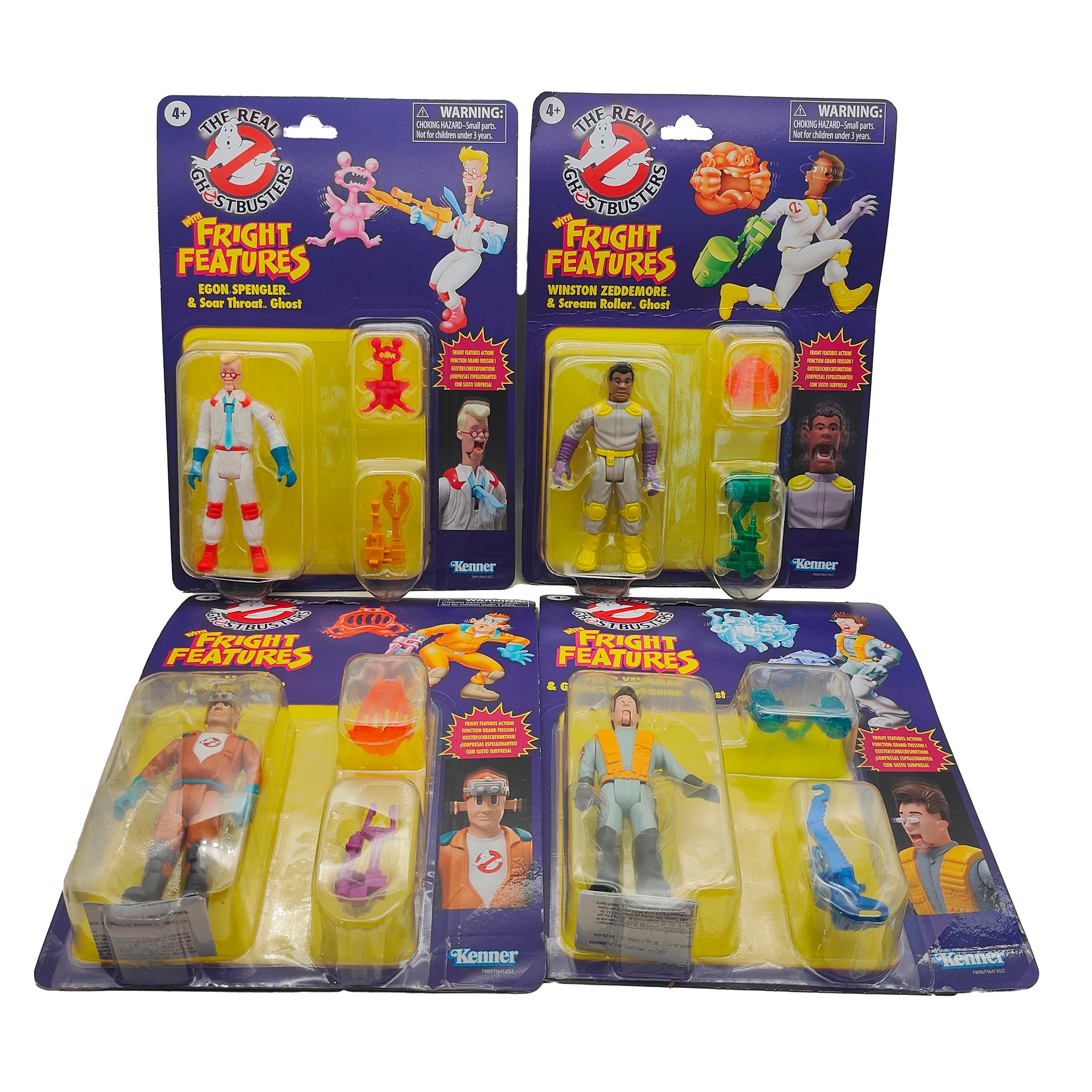 Real Ghostbusters Fright Features 4 Figure Bundle Kenner Classics Hasbro 2024