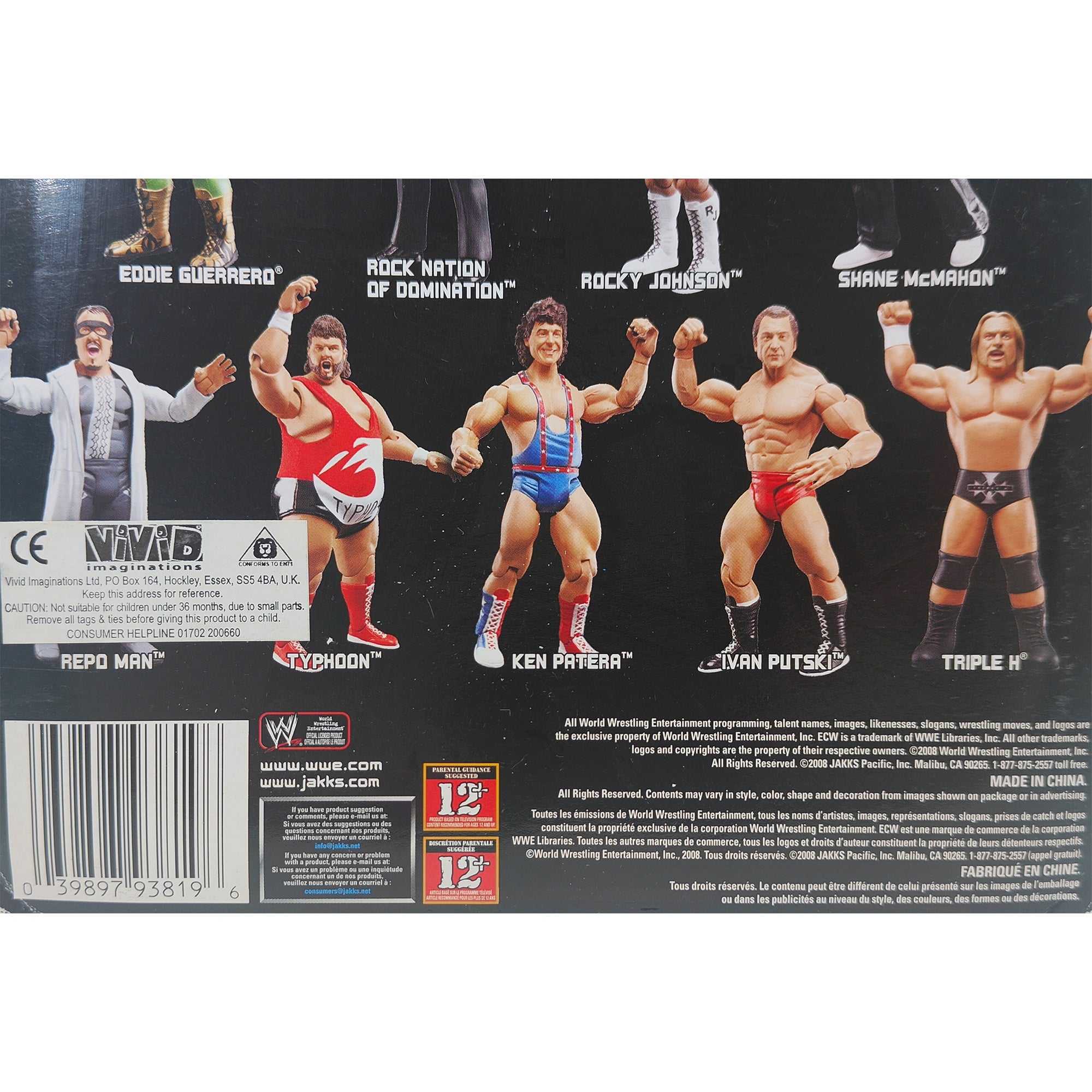 Repo Man WWE Classic Superstars Series 17 Jakks Pacific Action Figure 2008 18cm