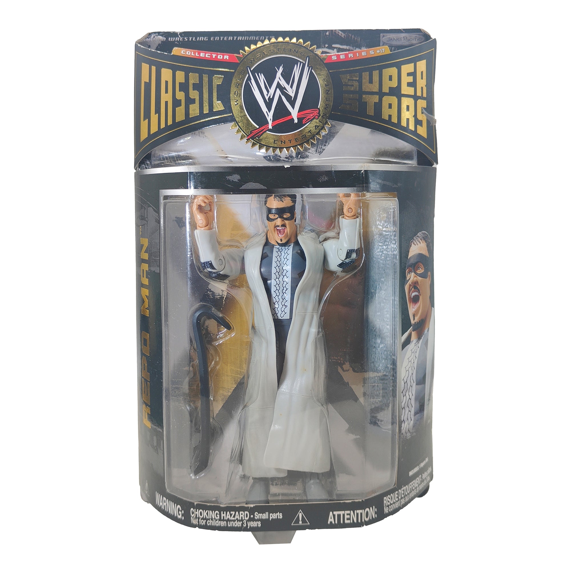 Repo Man WWE Classic Superstars Series 17 Jakks Pacific Action Figure 2008 18cm